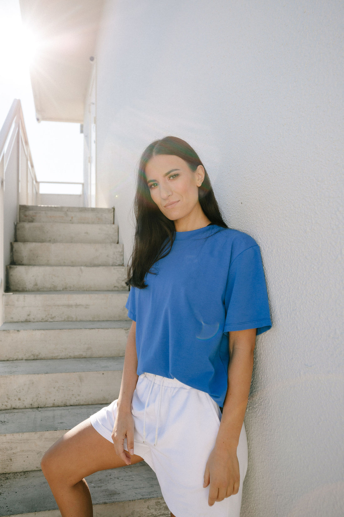 Topher Tee | Electric Blue