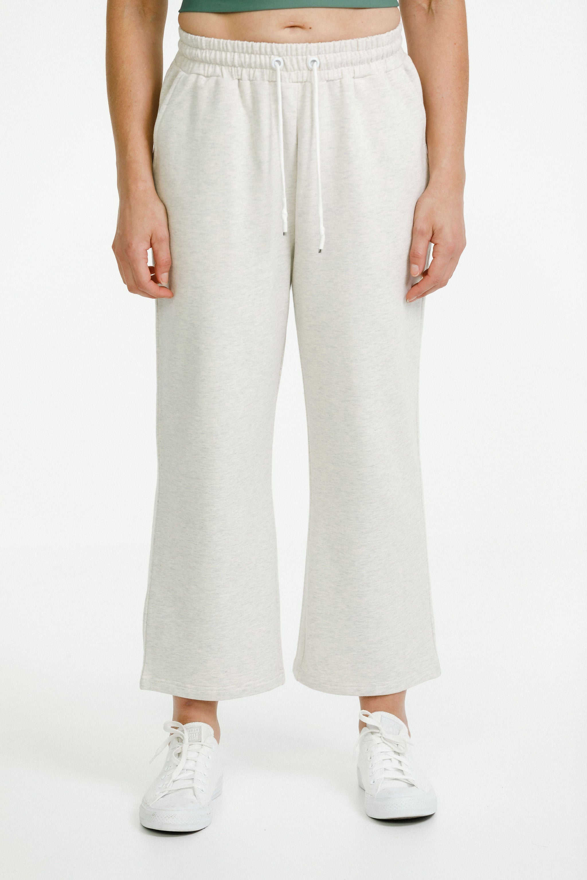 Cropped Baller Pants | Sandstone Marle
