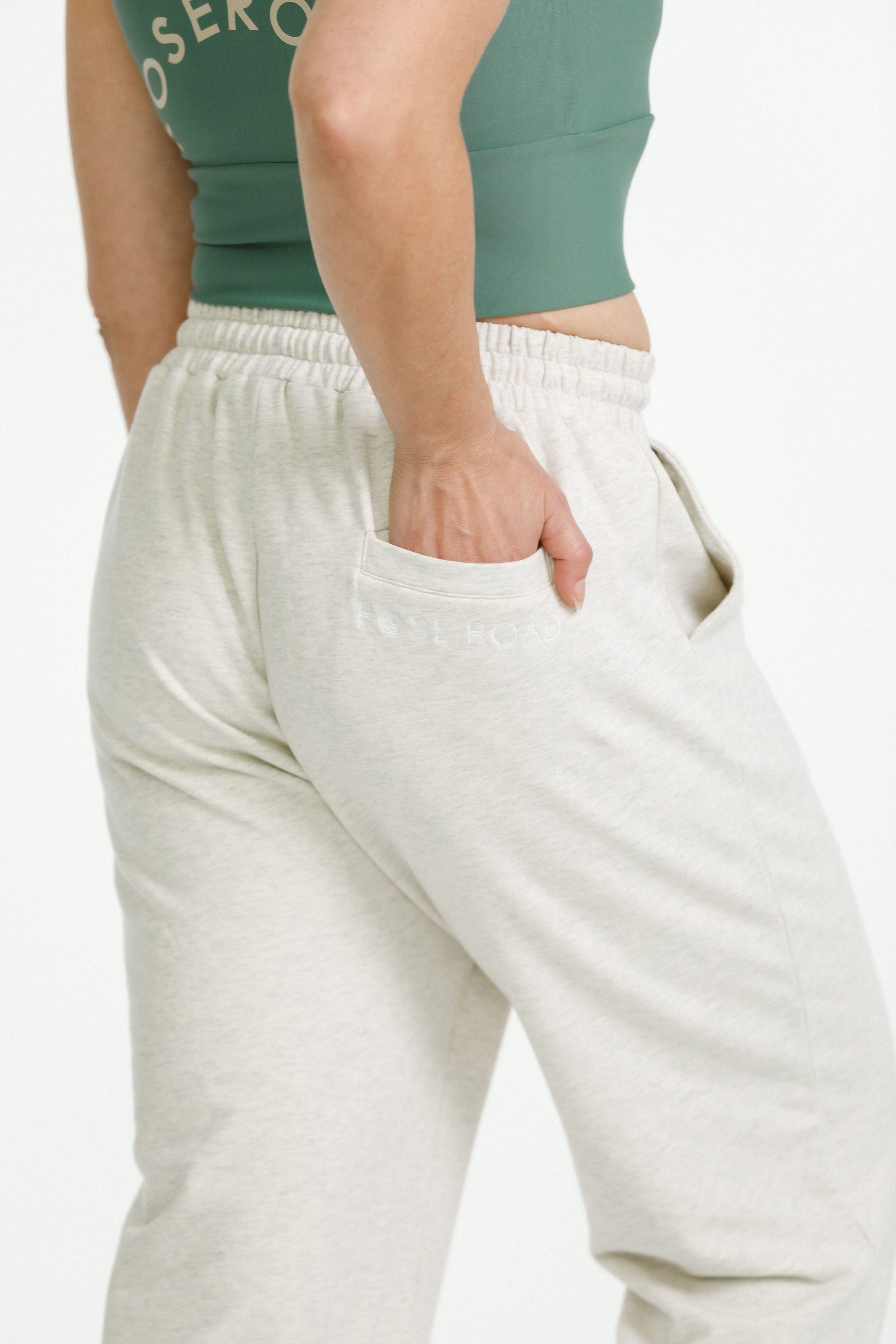 Cropped Baller Pants | Sandstone Marle