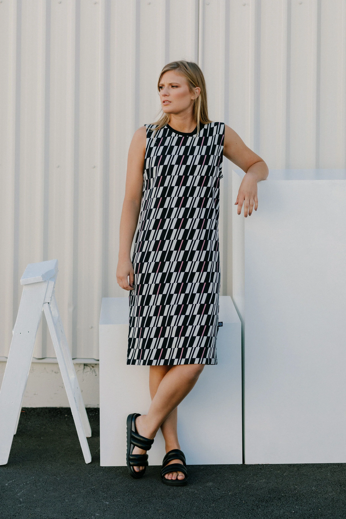 Foxy Dress | Net Print