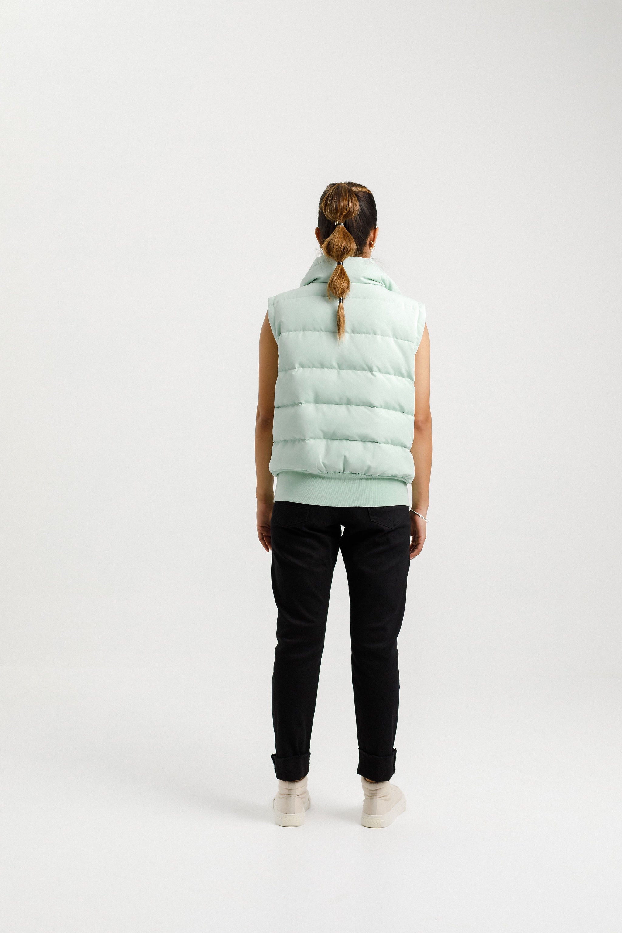 Dawn Puffer Vest | Seafoam