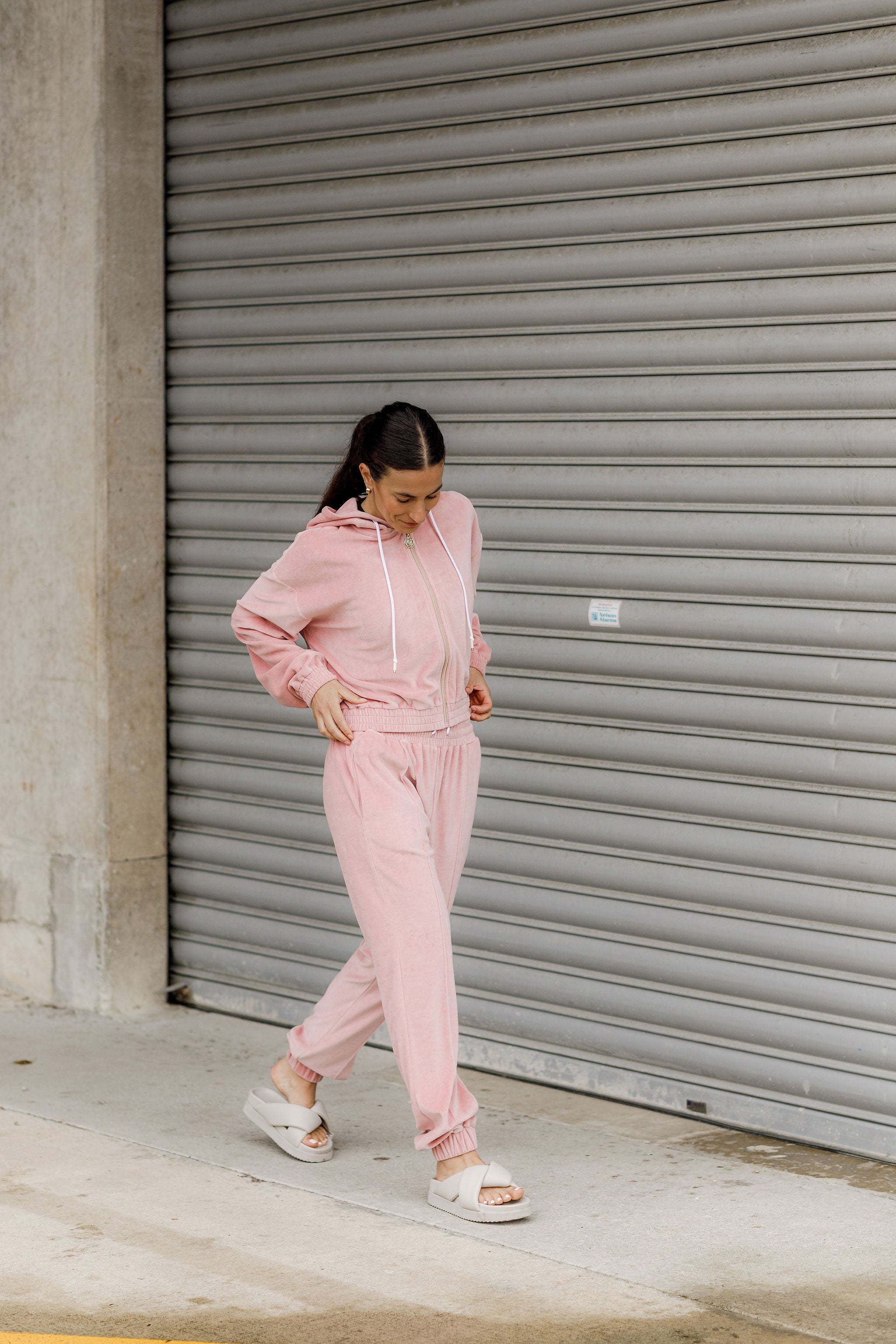Payton Pants | Rose Velour
