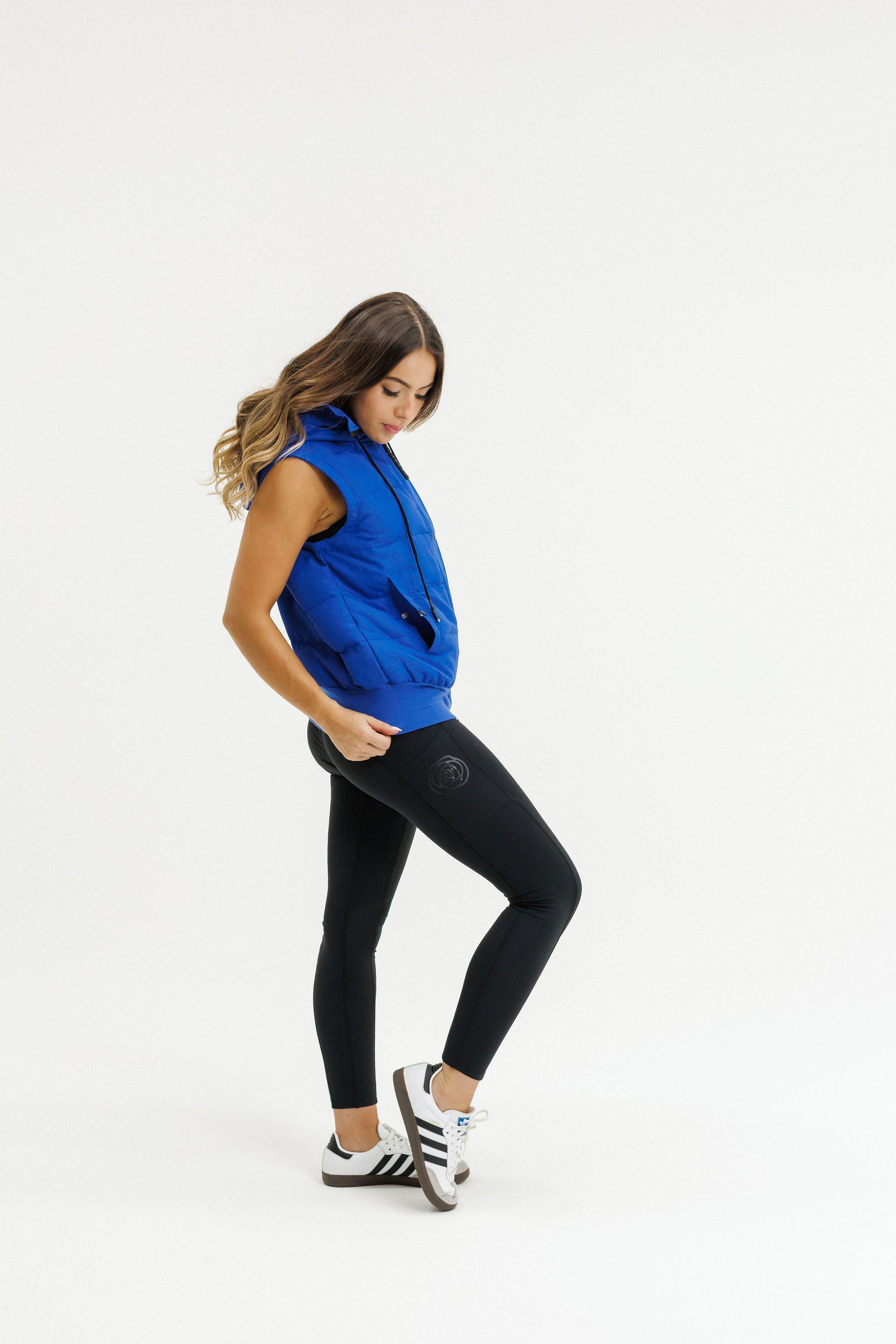 Stadium Puffer Vest | Cyber Blue