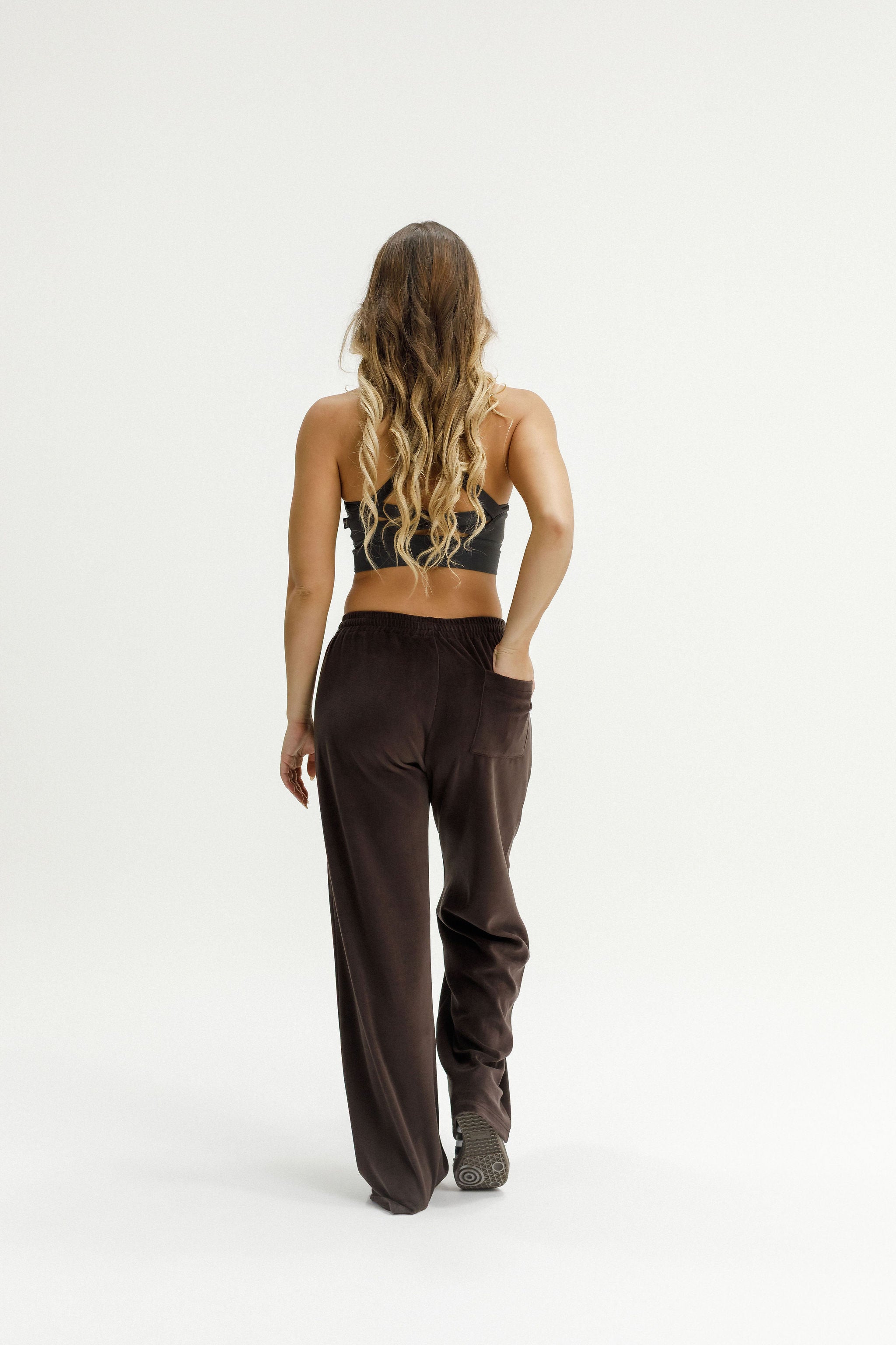 Jett Pants | Cocoa Velour
