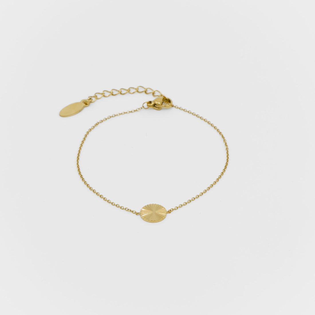 DISK BRACELET - Gold