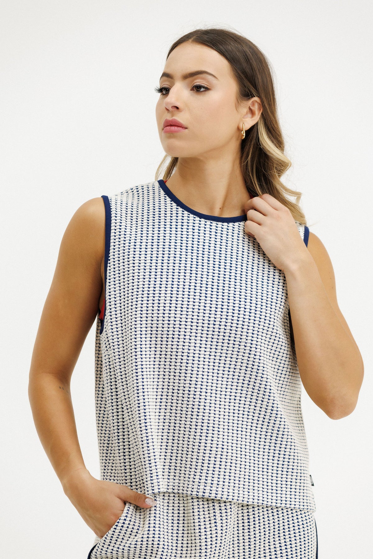 Drift Singlet | Textured Ink