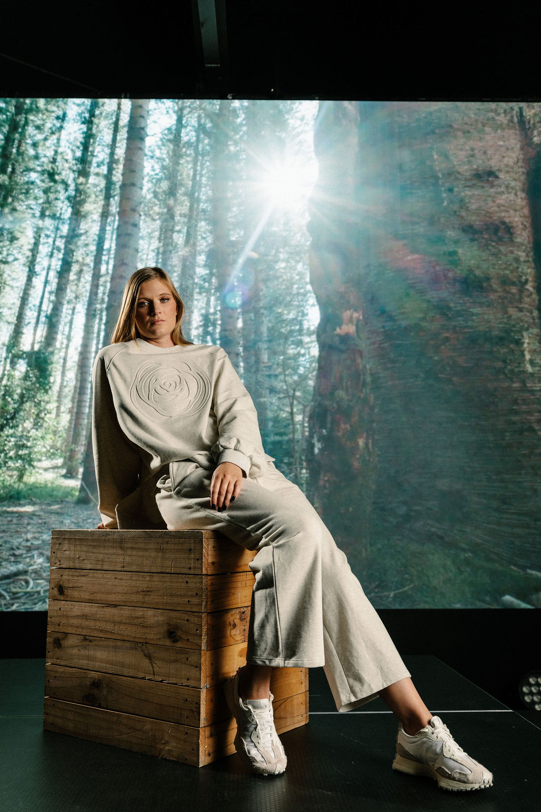 Cropped Baller Pants | Sandstone Marle