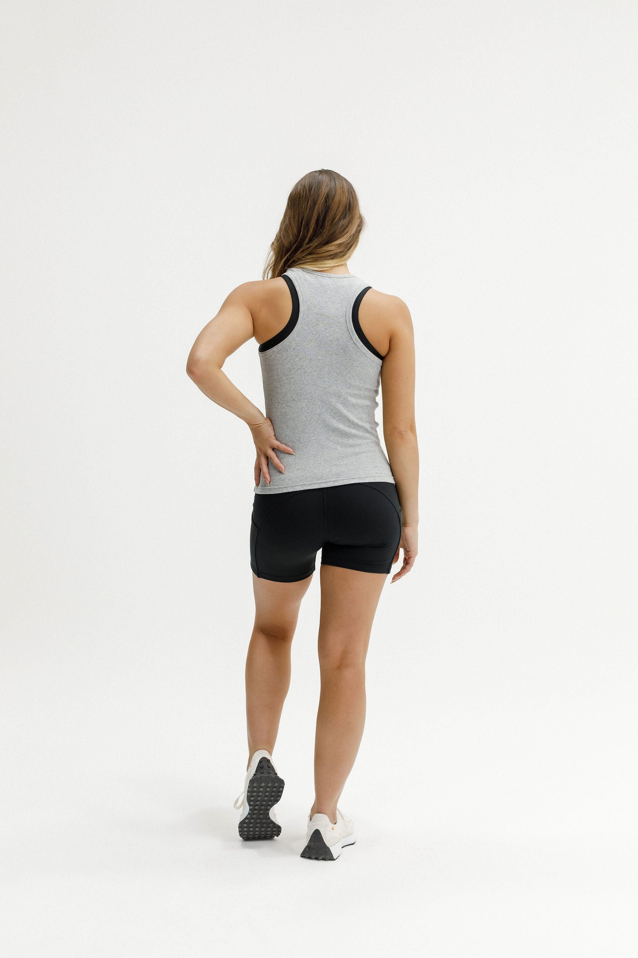 Luca Singlet | Grey Rib