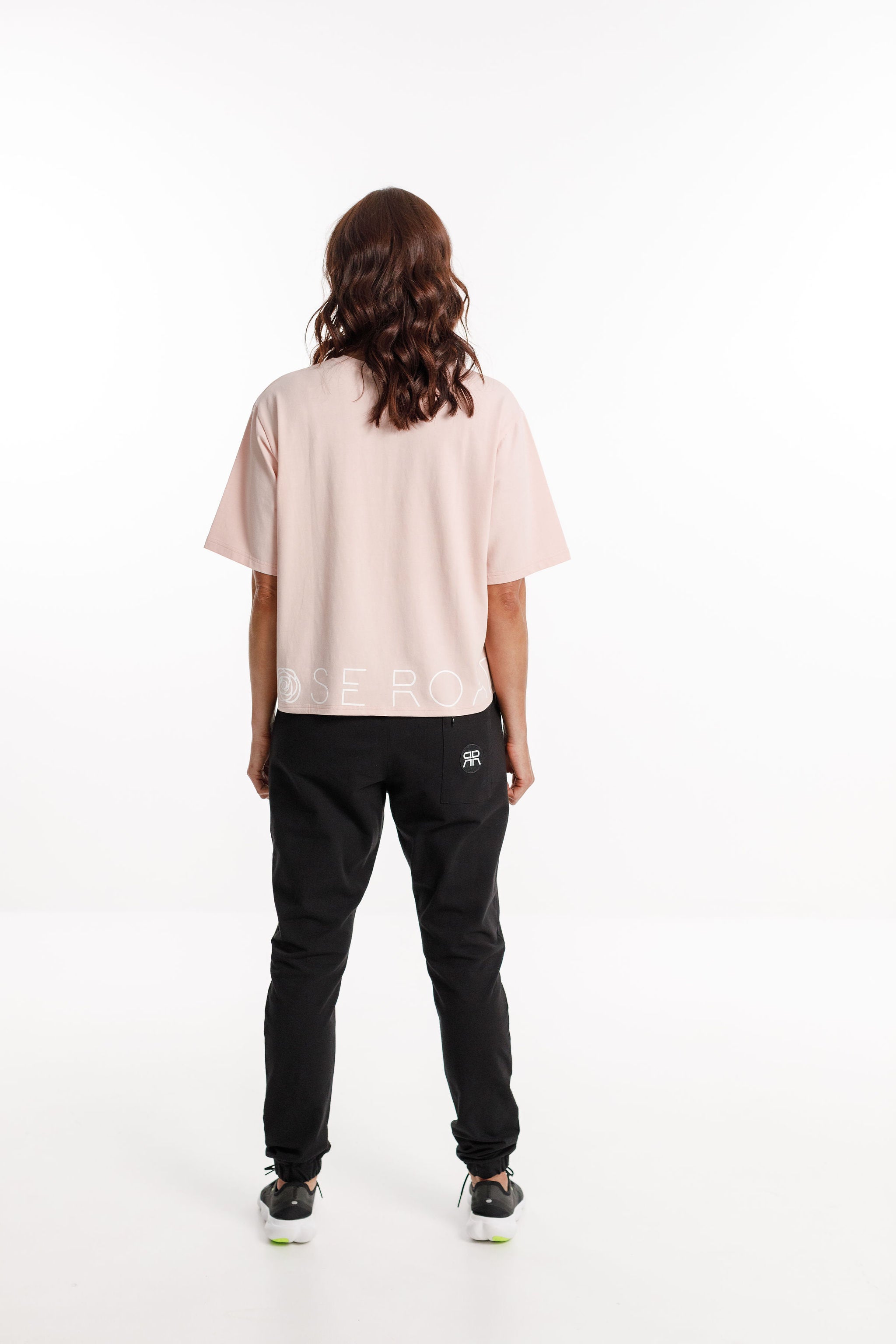 Cropped Tee | Peach