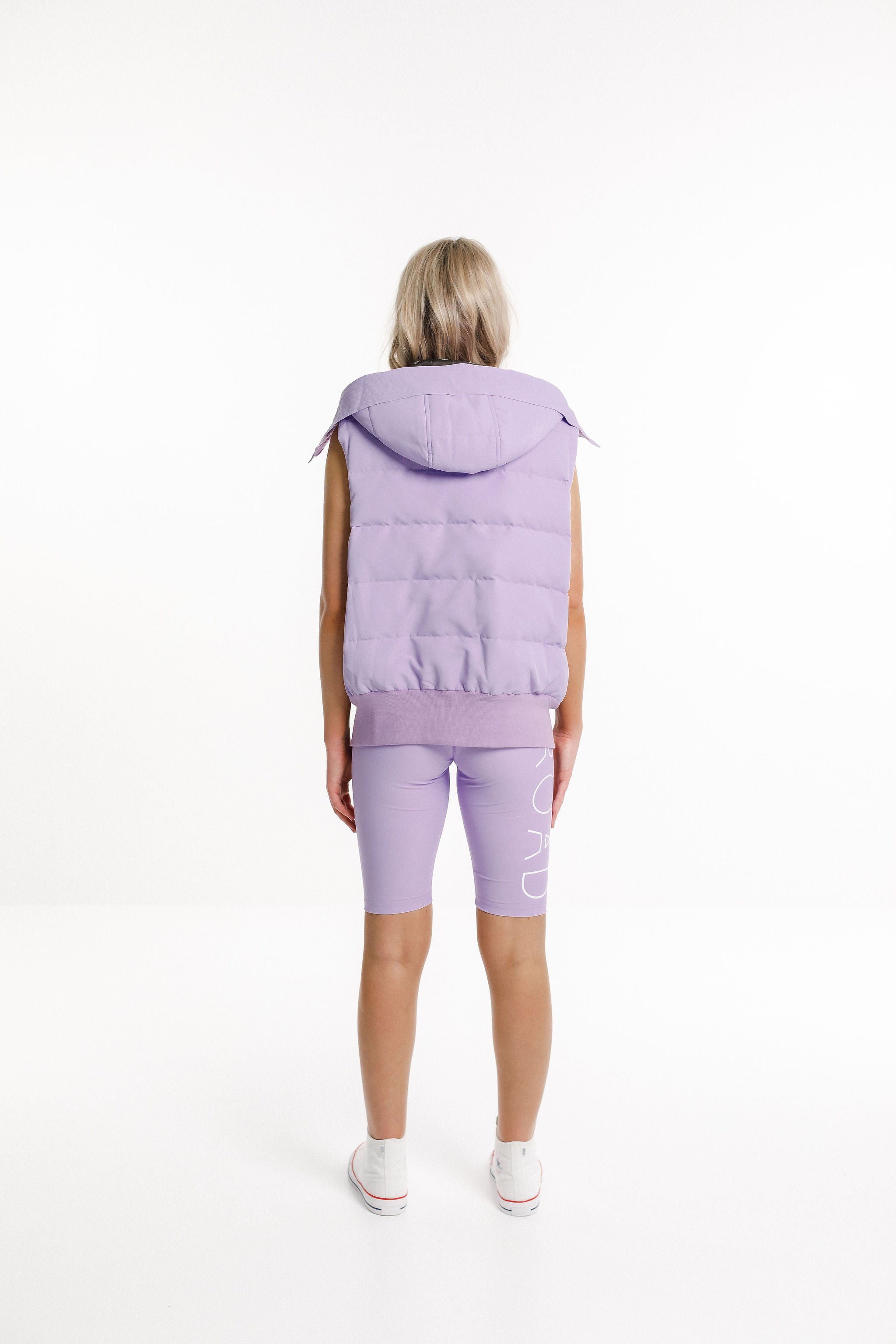 Stadium Puffer Vest | Violet
