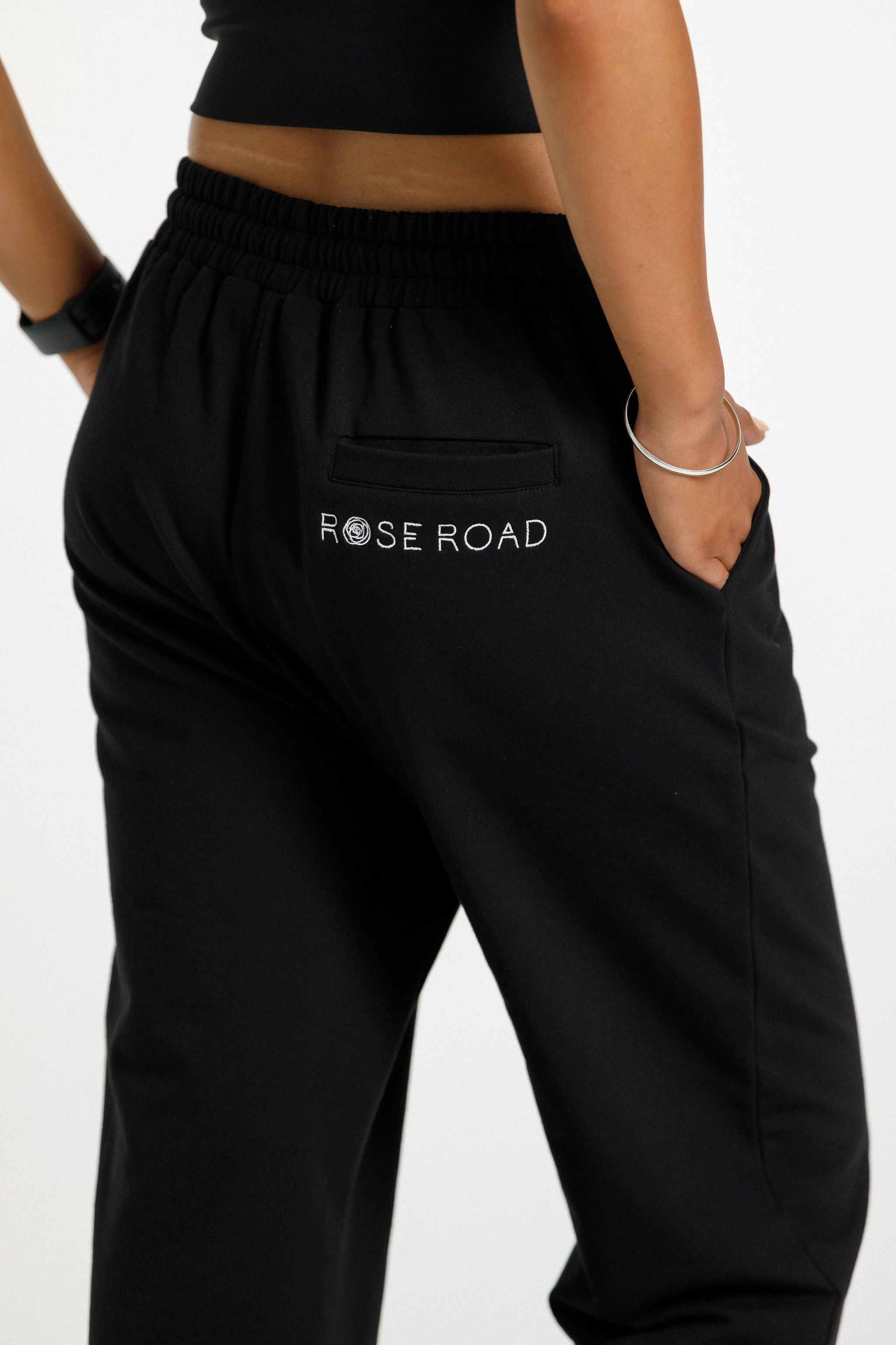 Cropped Baller Pants | Black