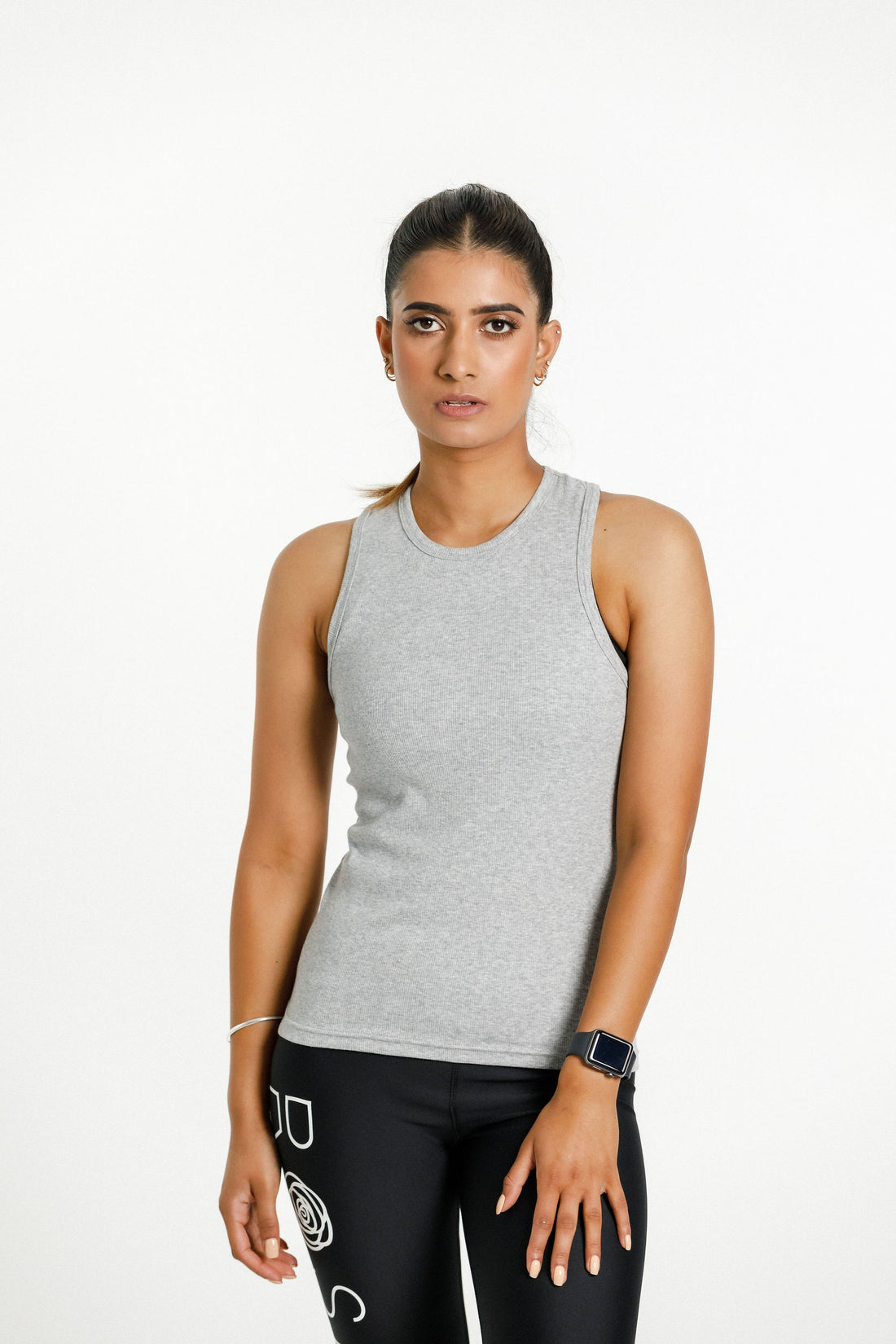 Luca Singlet | Grey Rib