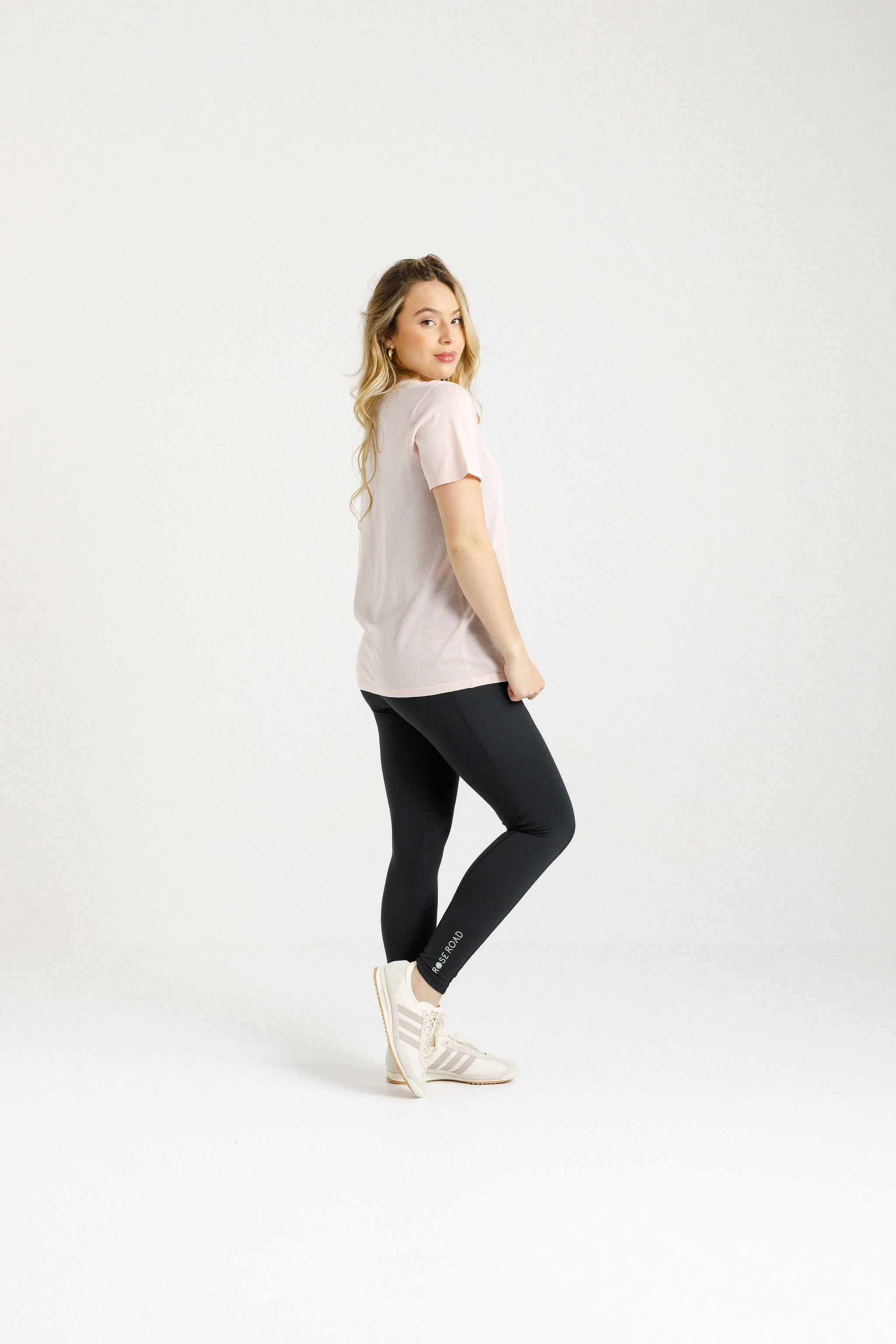 Topher Knit Tee | Peach