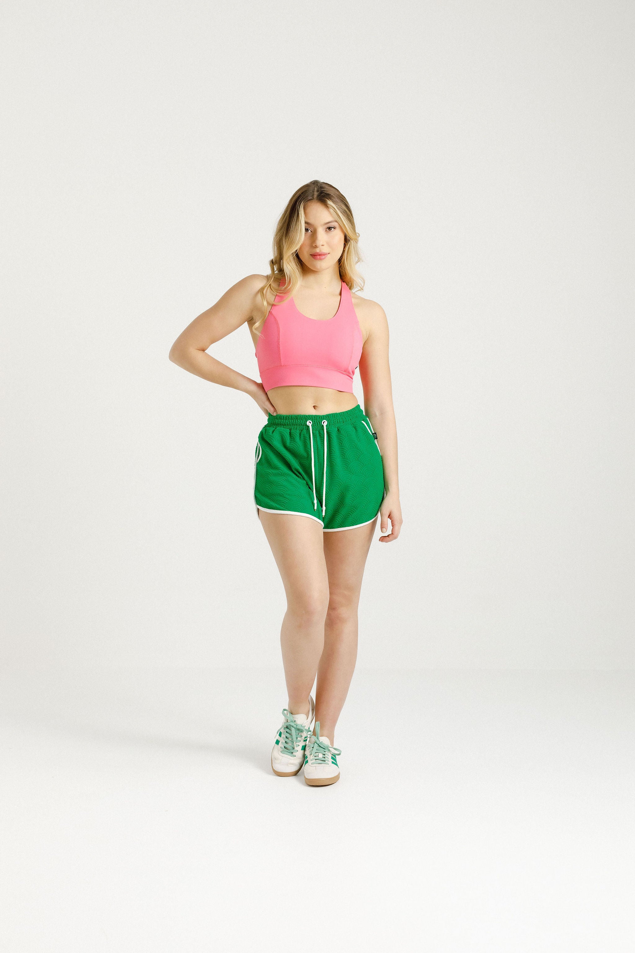 Club Shorts | Kelly Green Towelling