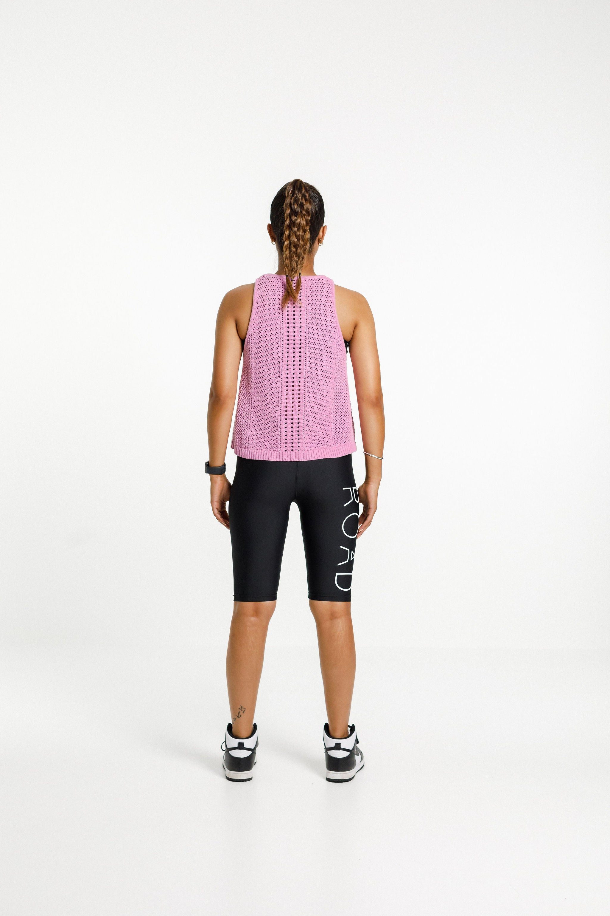 Knit Singlet | Pink Bloom