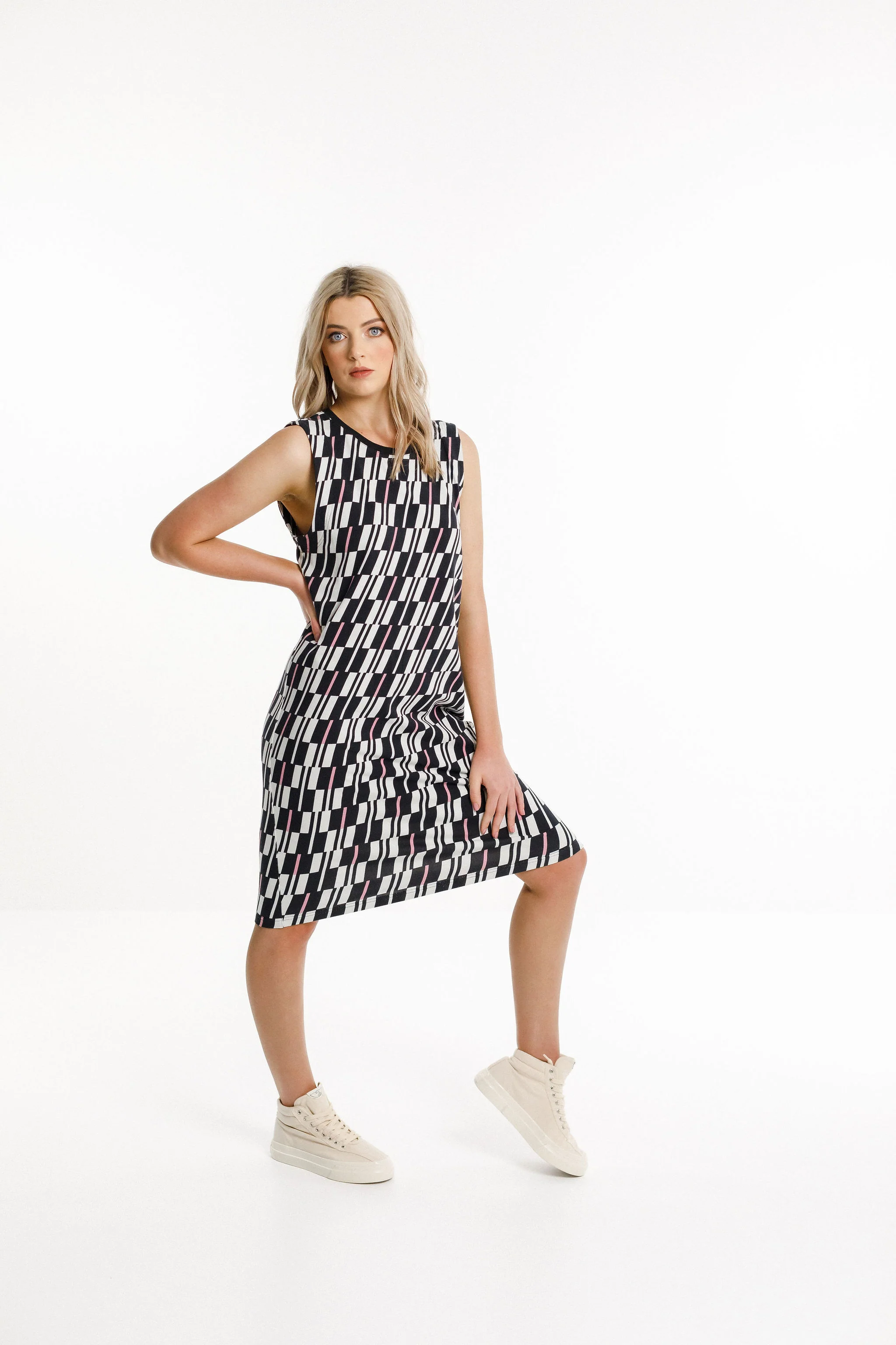 Foxy Dress | Net Print