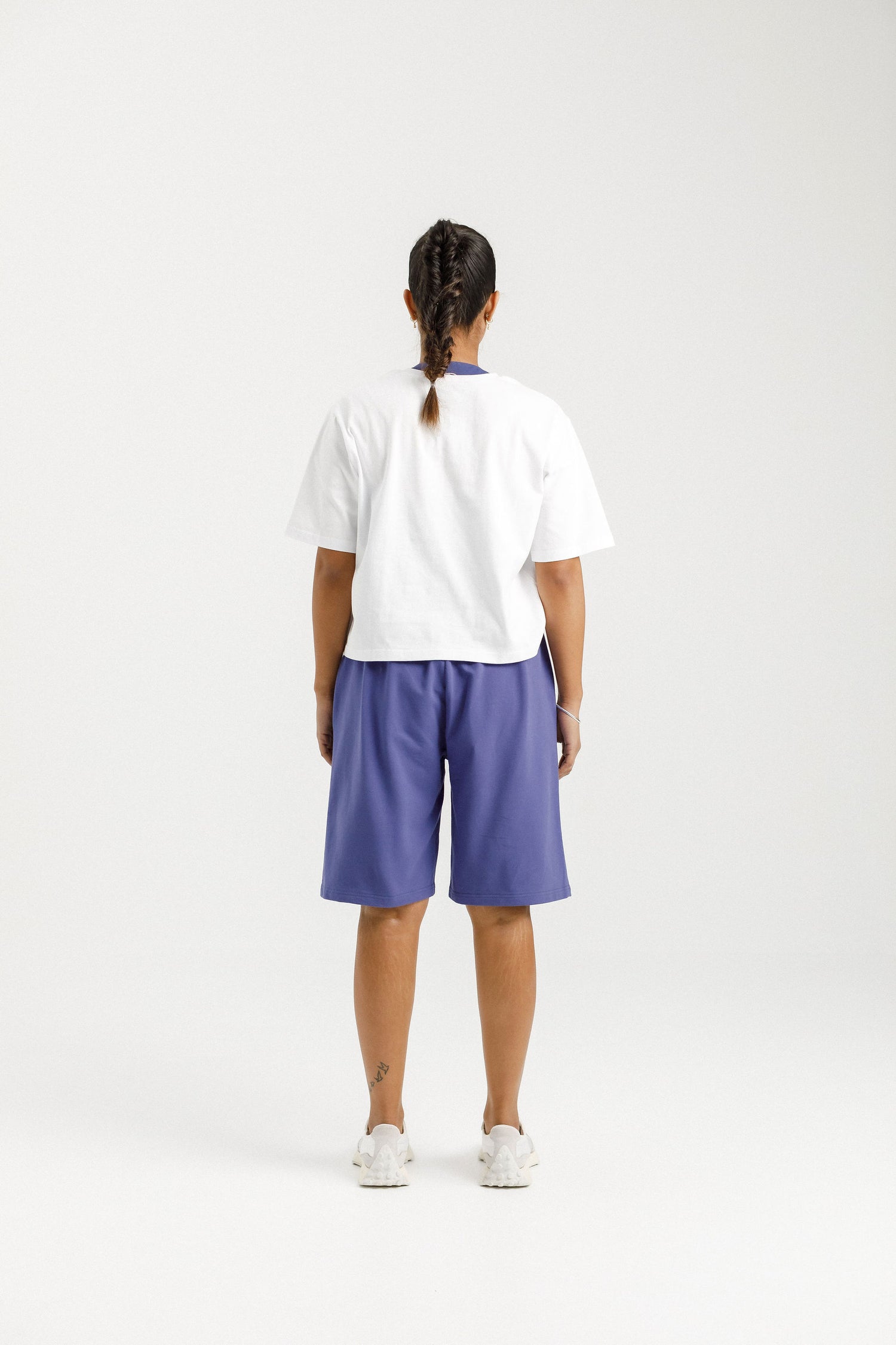 Long Sweat Shorts | Hyacinth