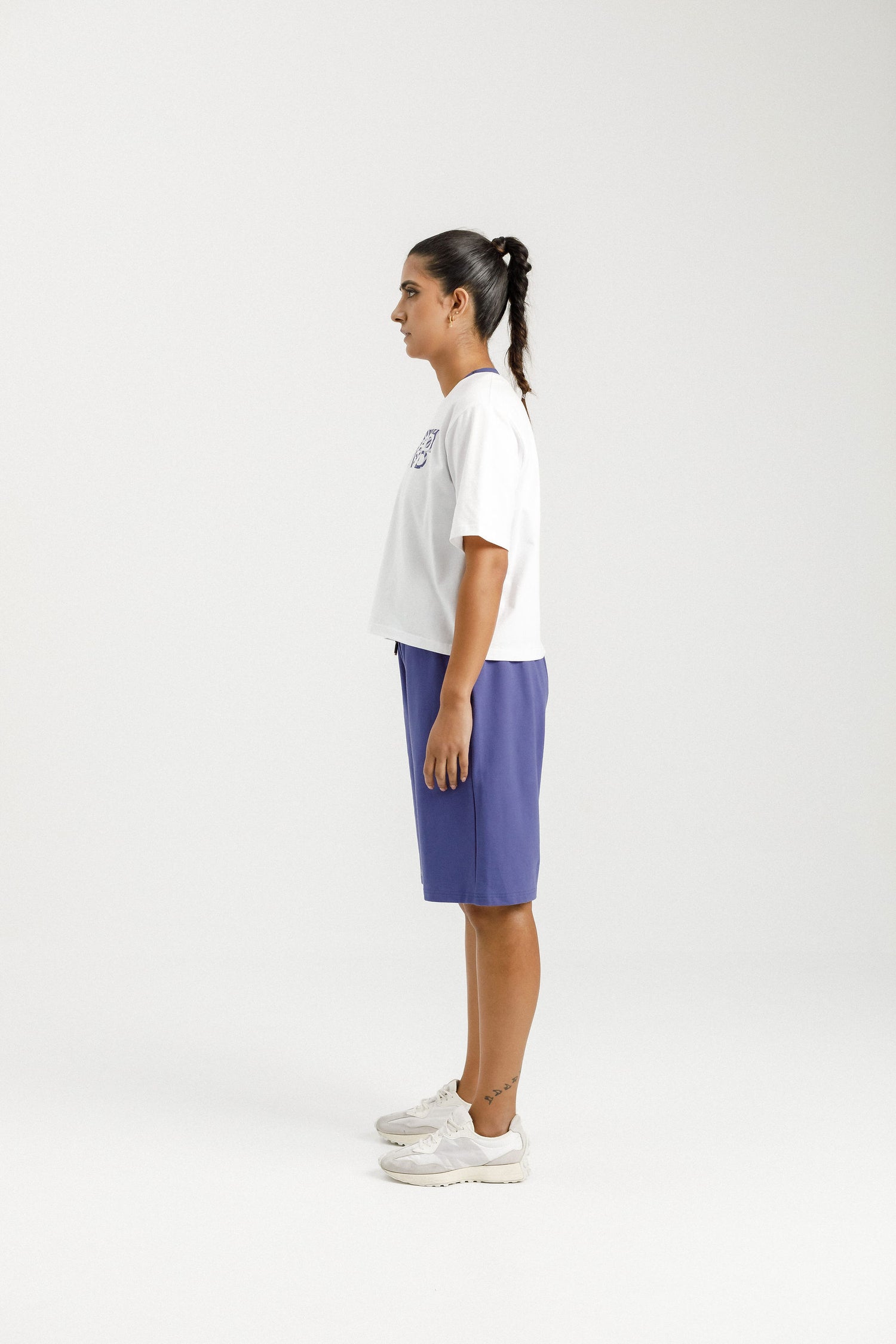 Long Sweat Shorts | Hyacinth