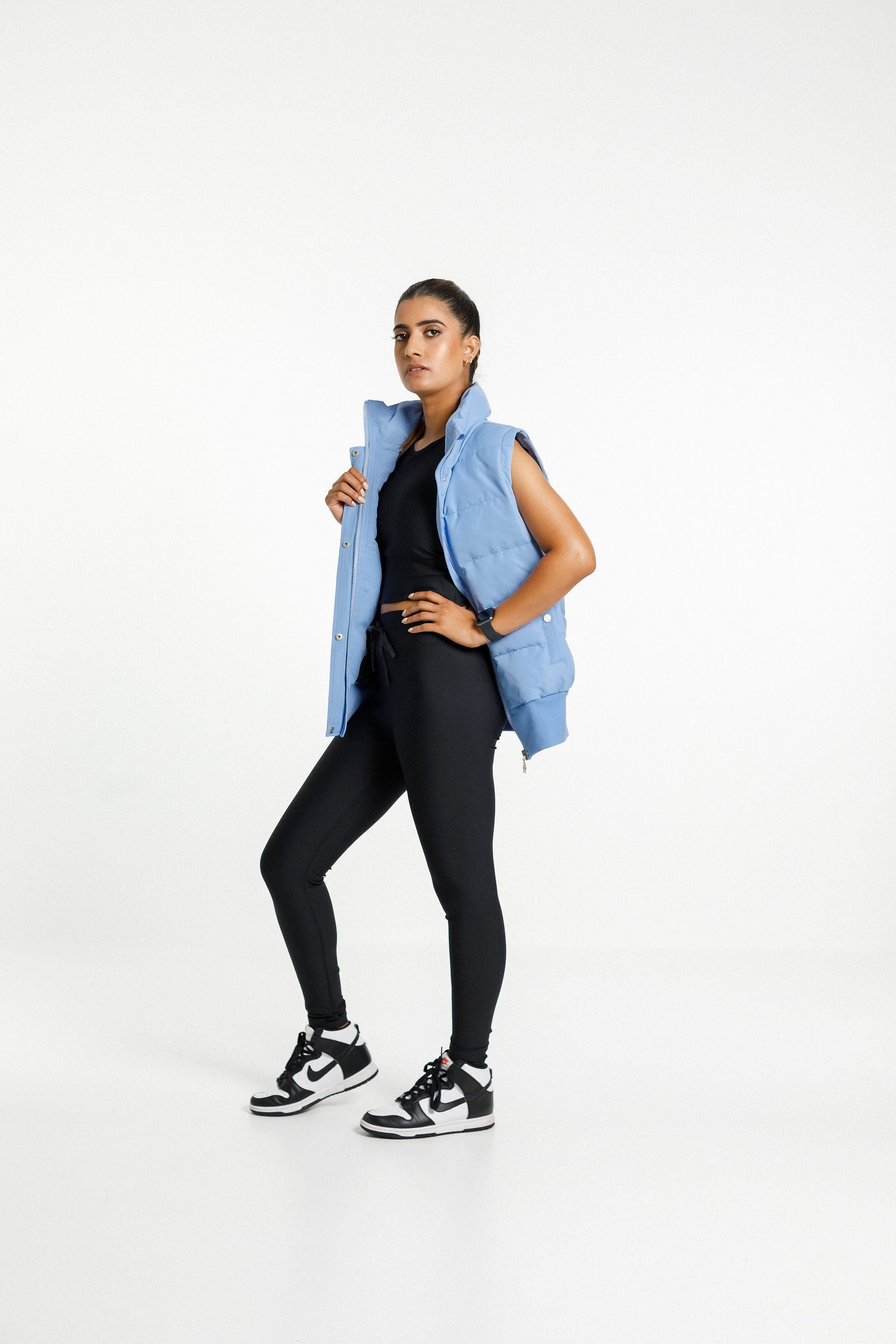 Dawn Puffer Vest | Cerulean