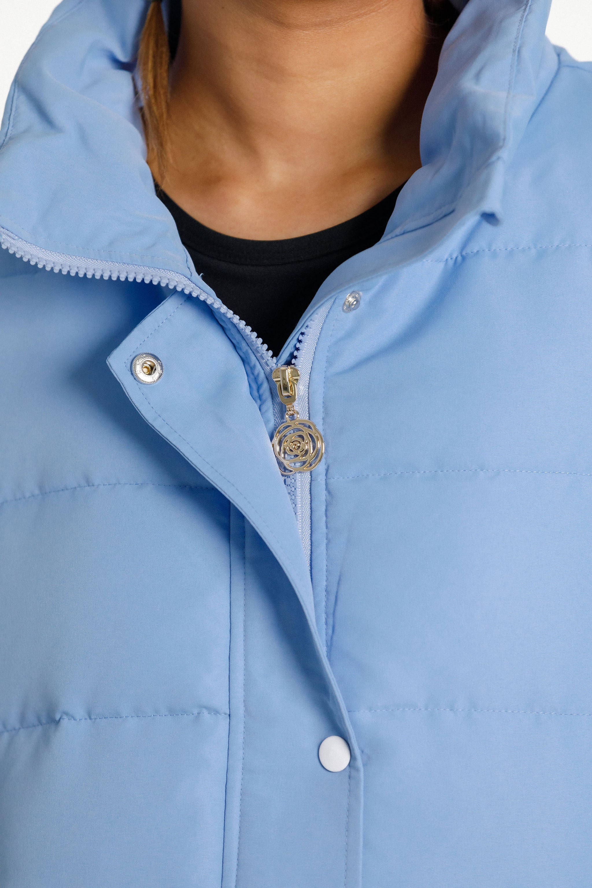 Dawn Puffer Vest | Cerulean