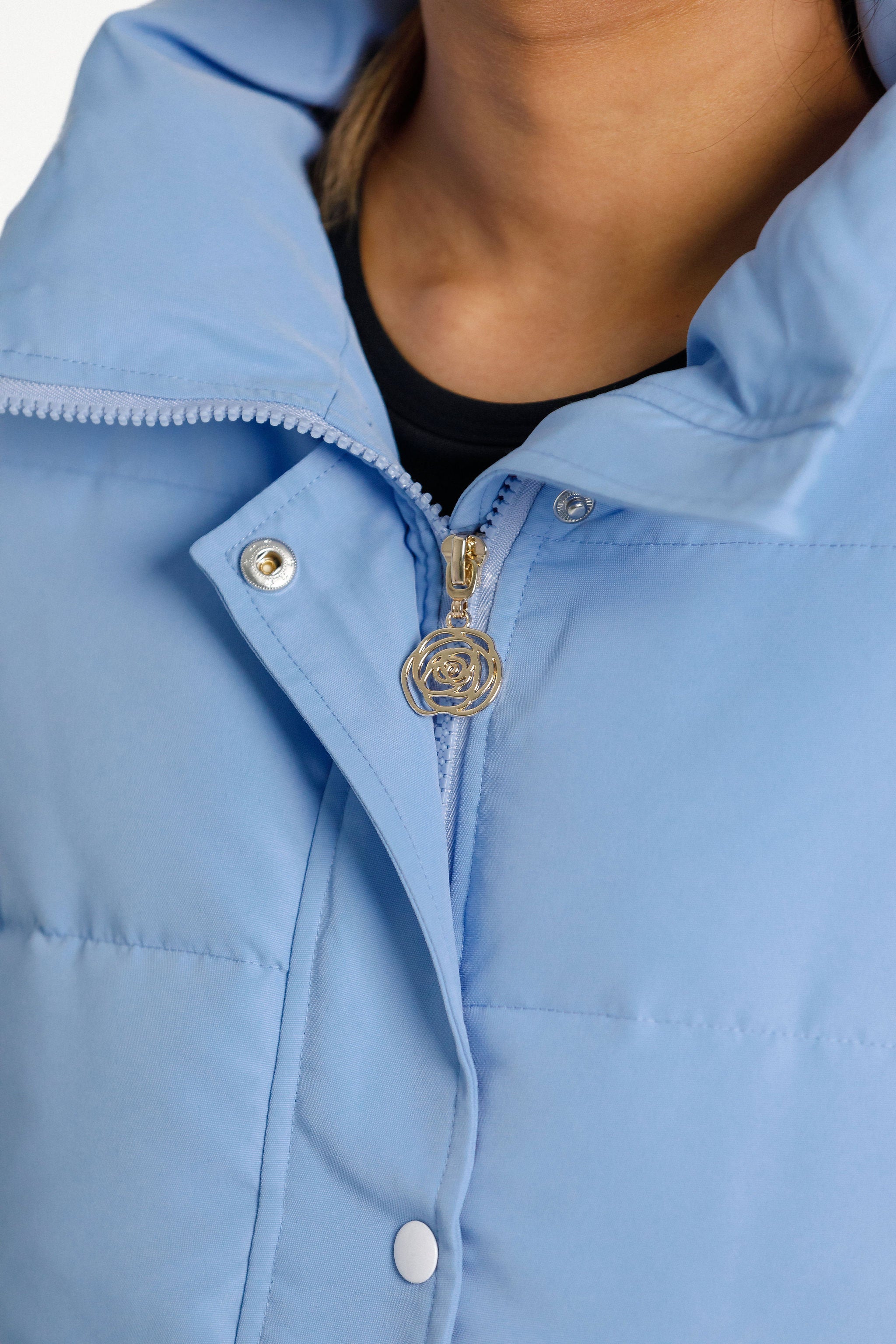 Dawn Puffer Jacket | Cerulean