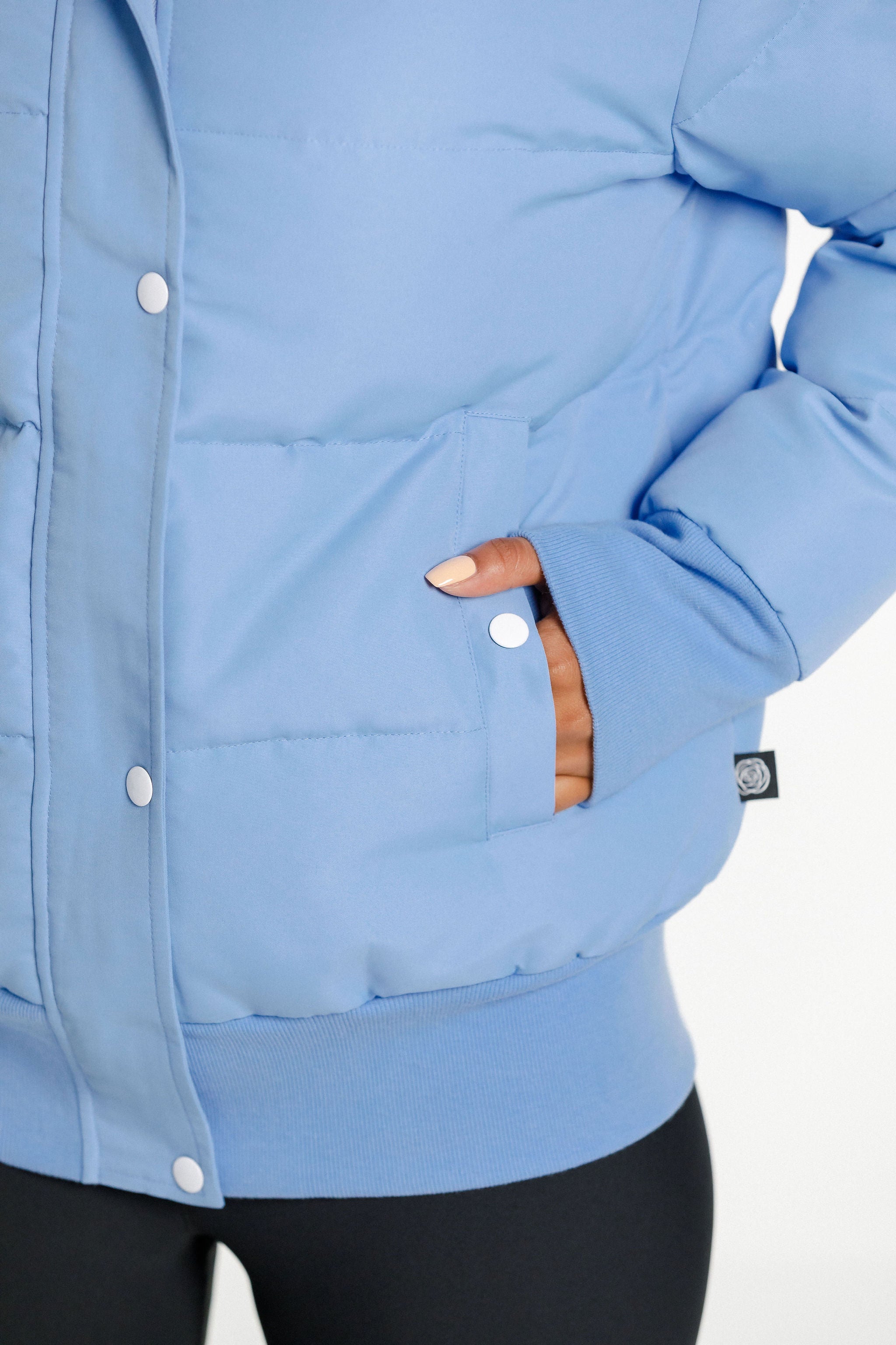 Dawn Puffer Jacket | Cerulean