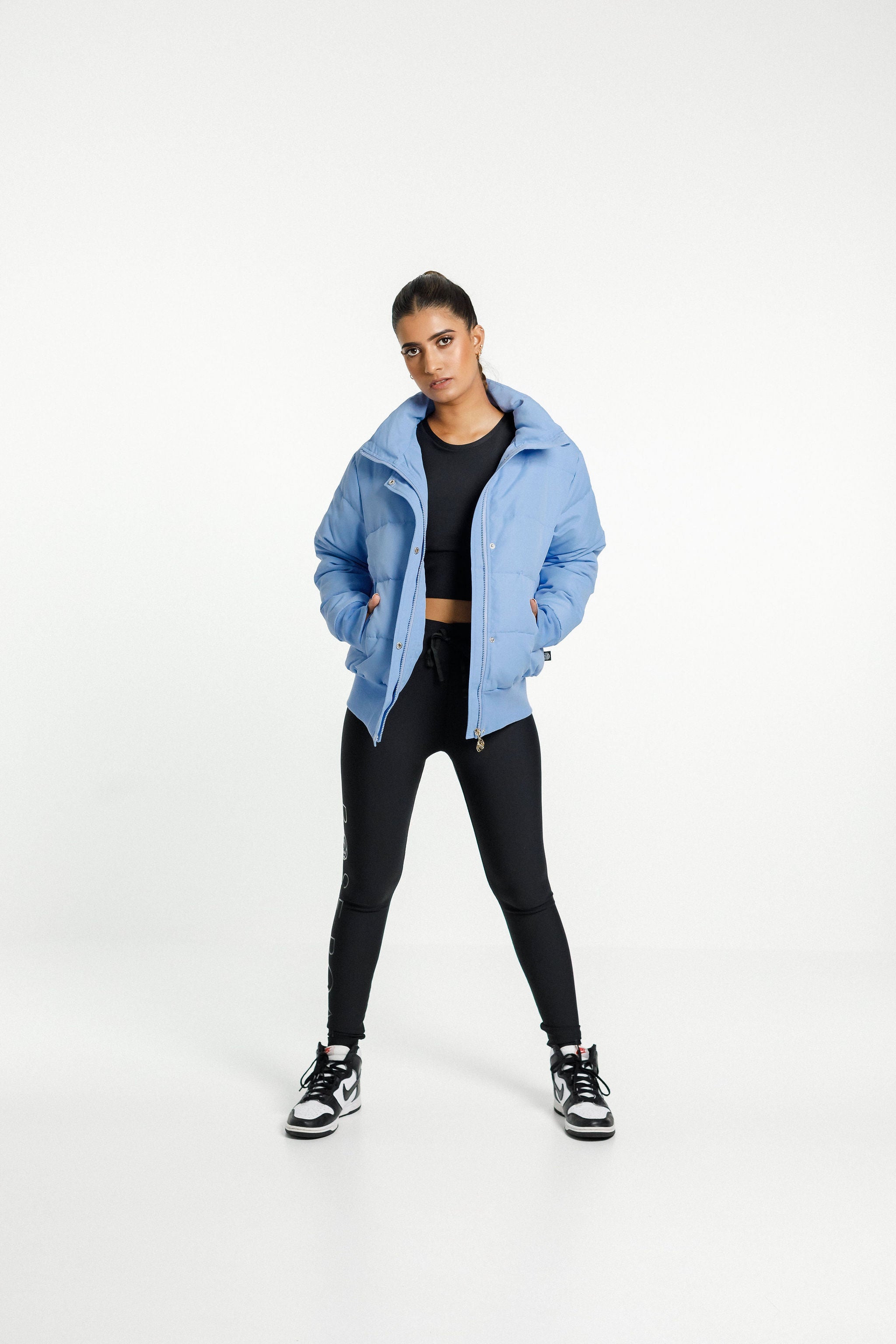Dawn Puffer Jacket | Cerulean