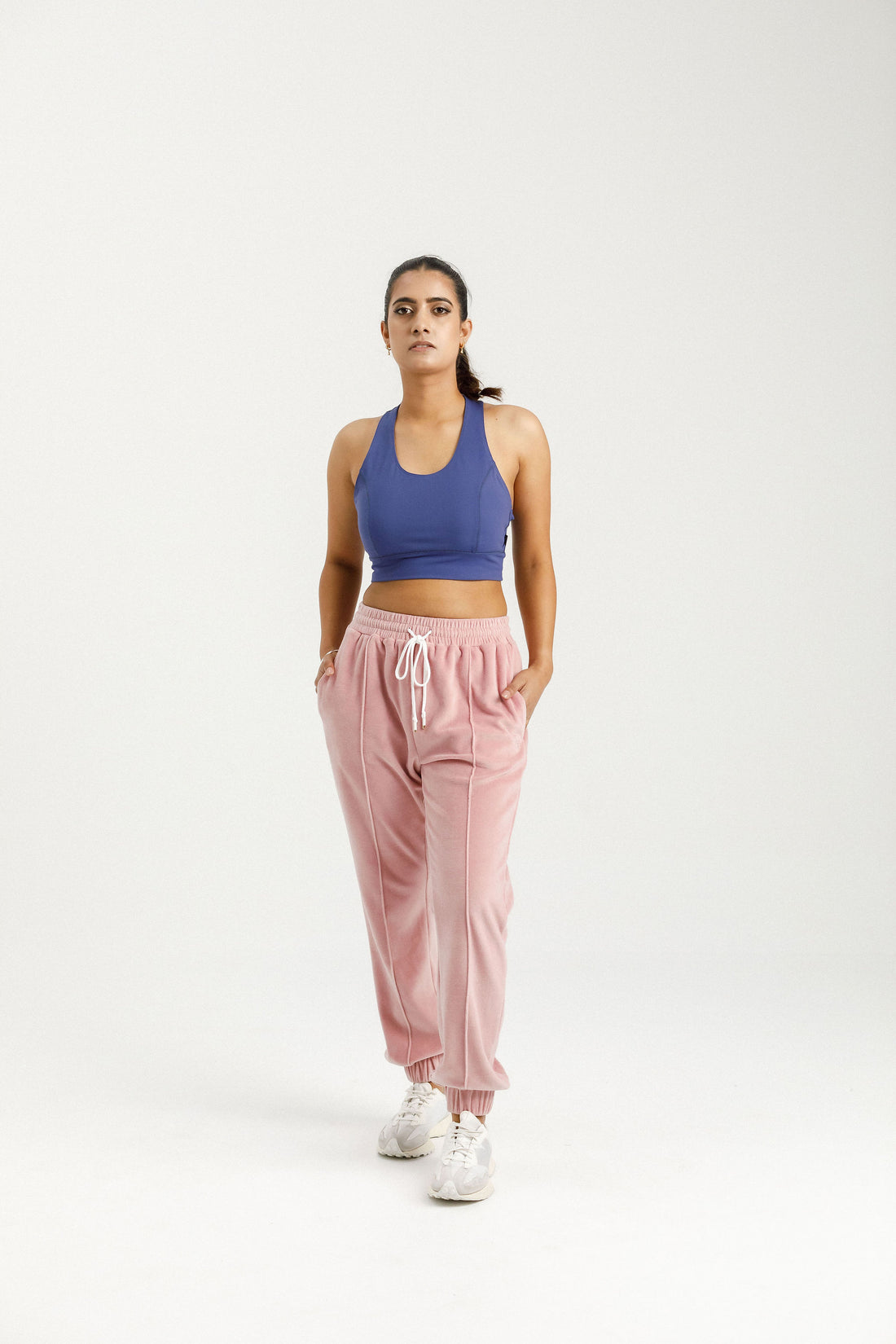 Payton Pants | Rose Velour