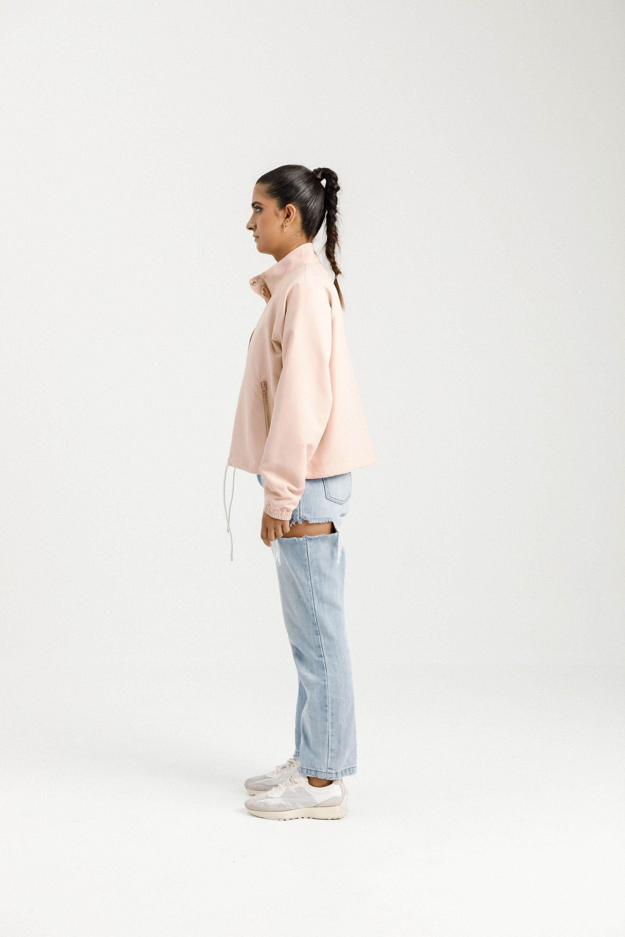 Dallas Jacket | Peach Rose