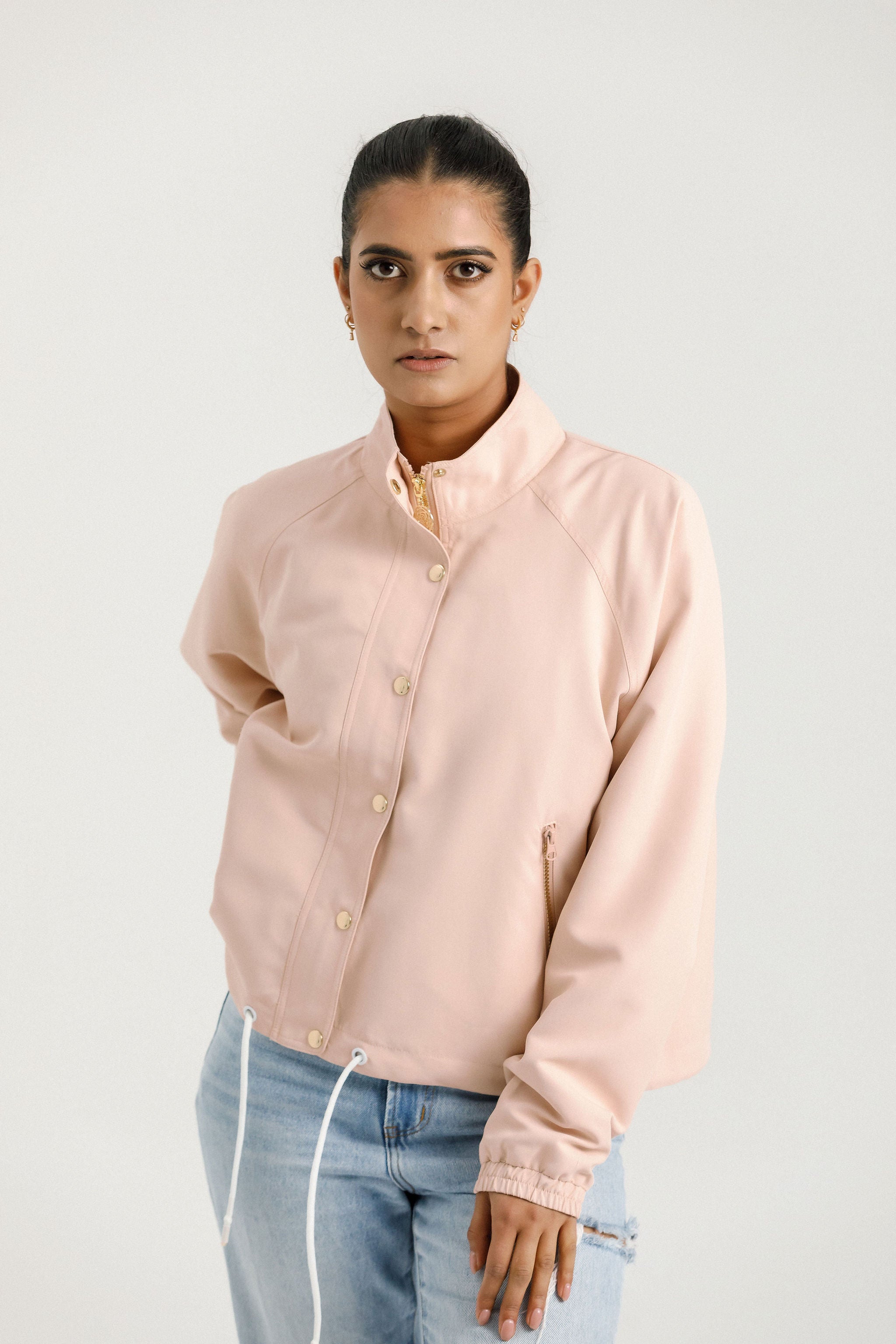 Dallas Jacket | Peach Rose