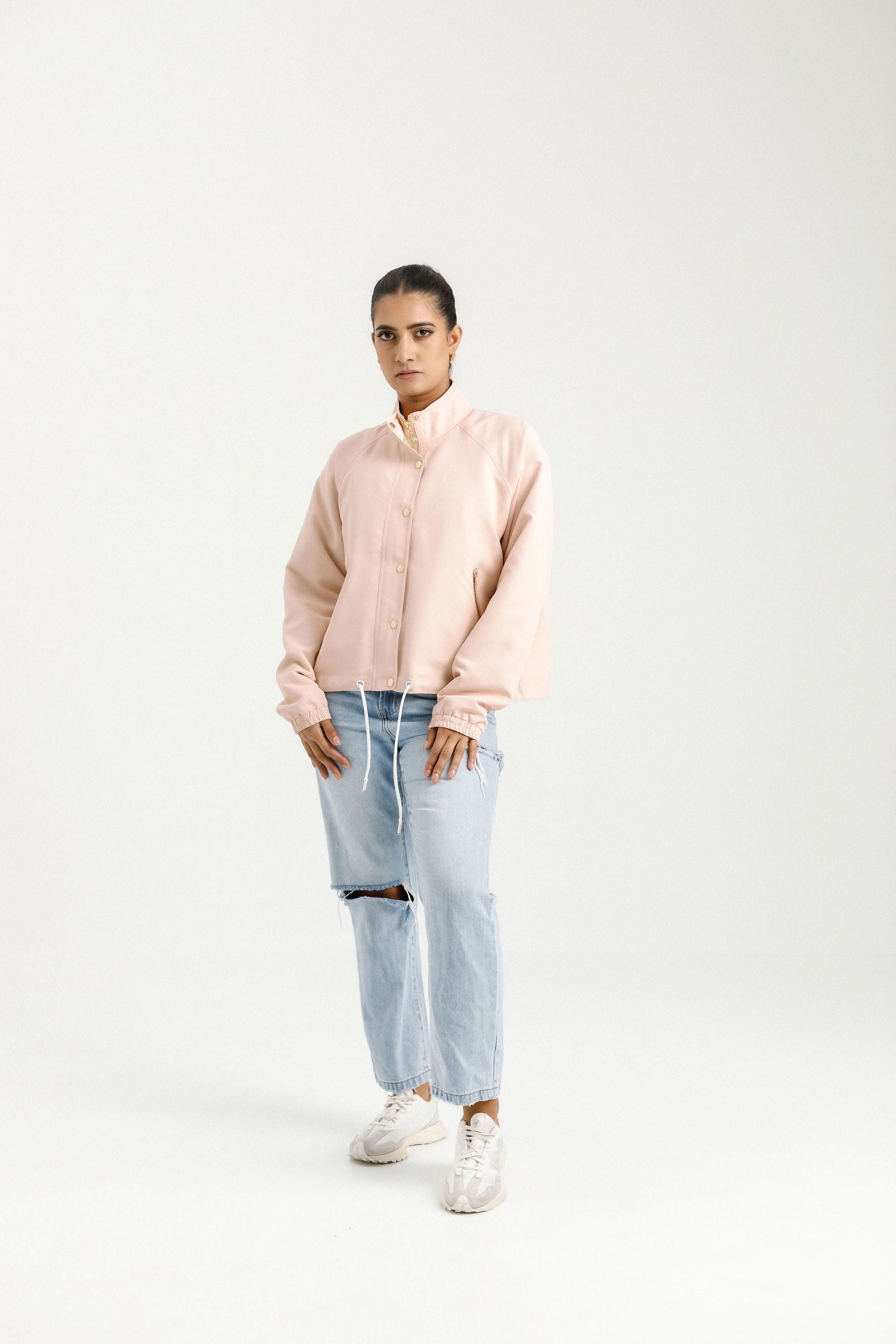 Dallas Jacket | Peach Rose