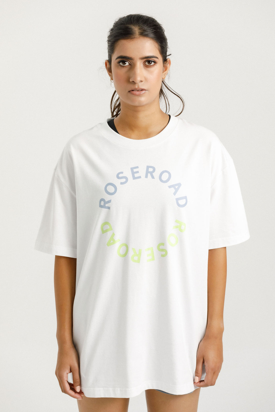 Arizona Tee | White with Skyway Circular Logo