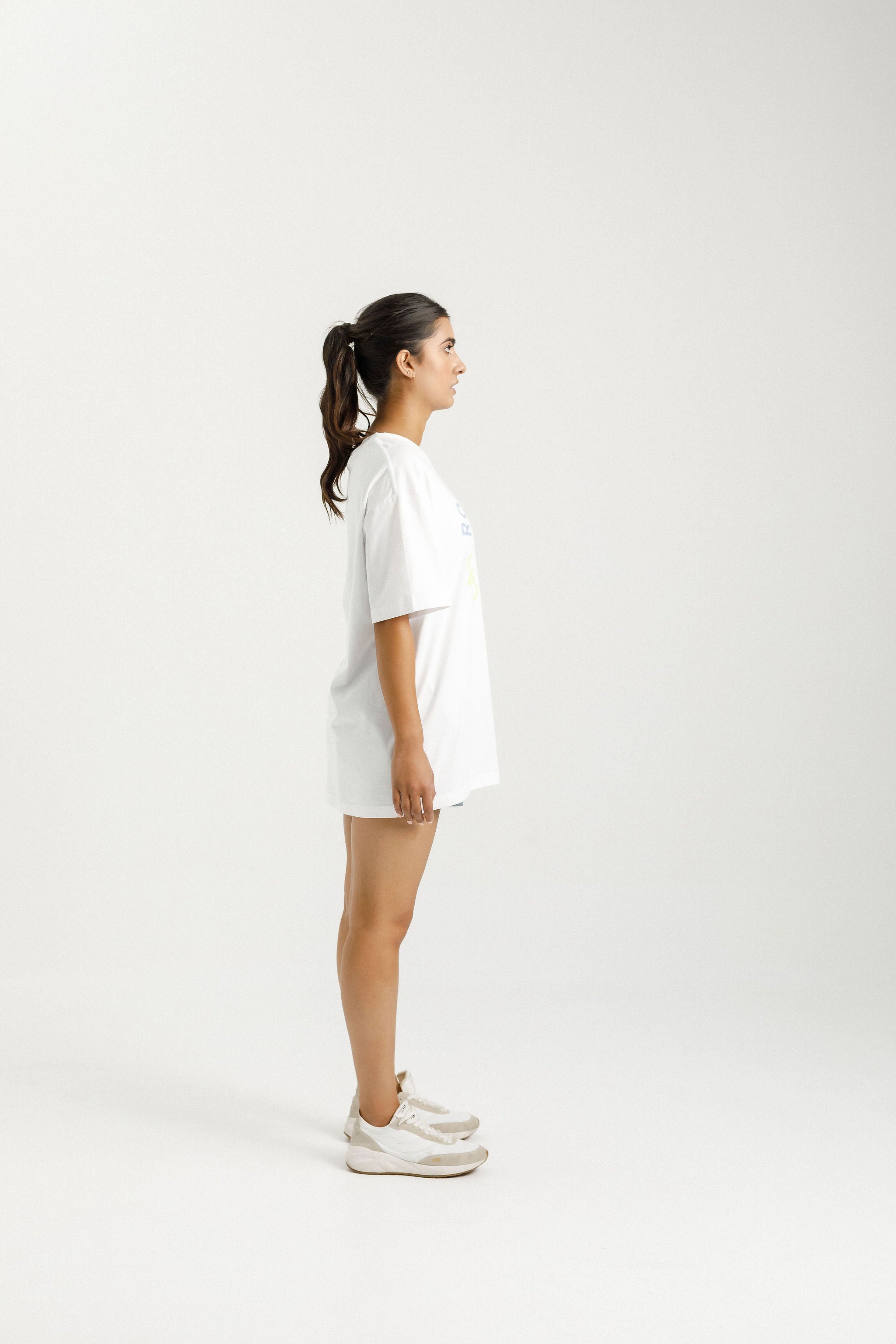 Arizona Tee | White with Skyway Circular Logo