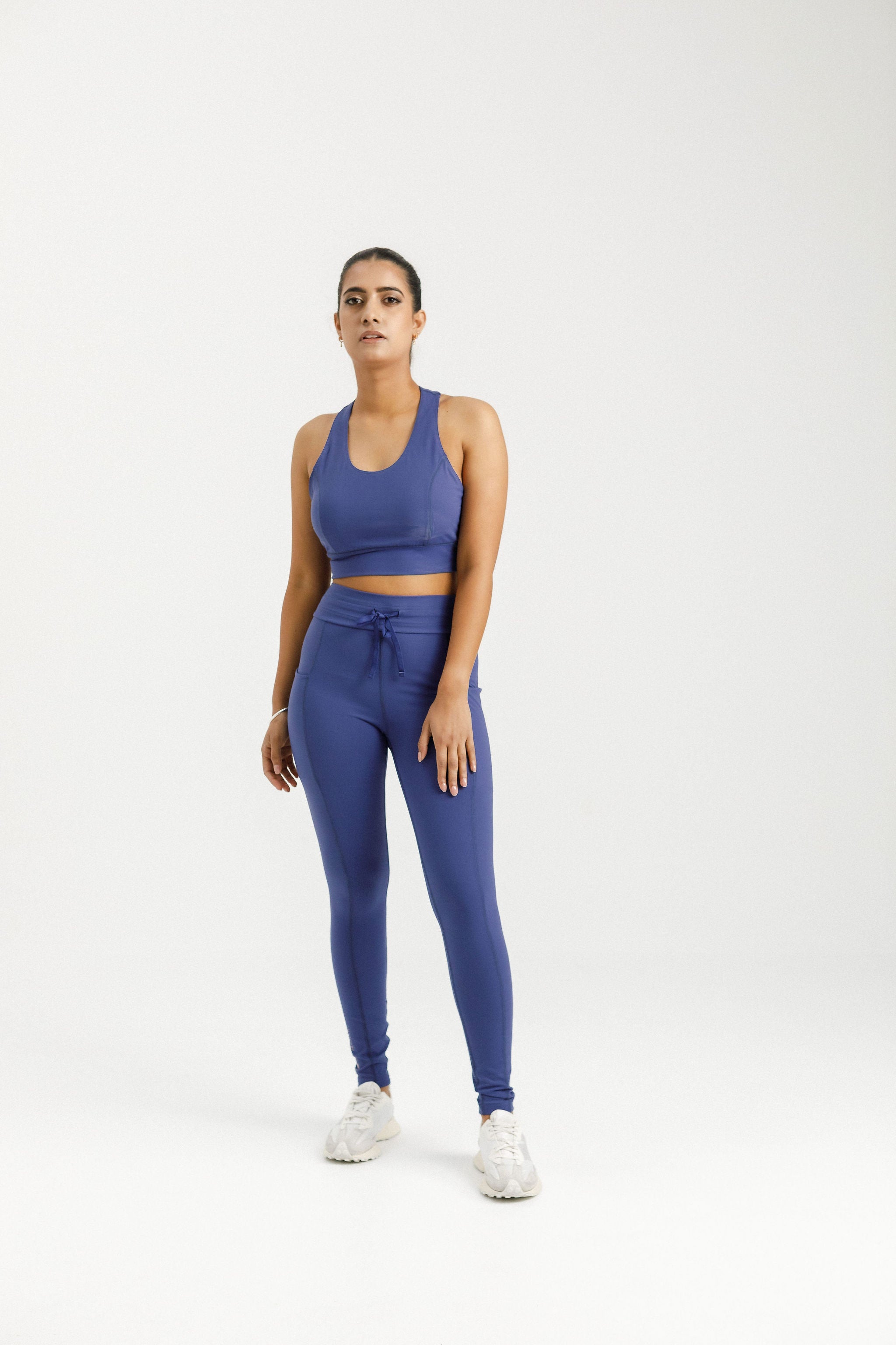 Drawstring Pocket Leggings | Hyacinth