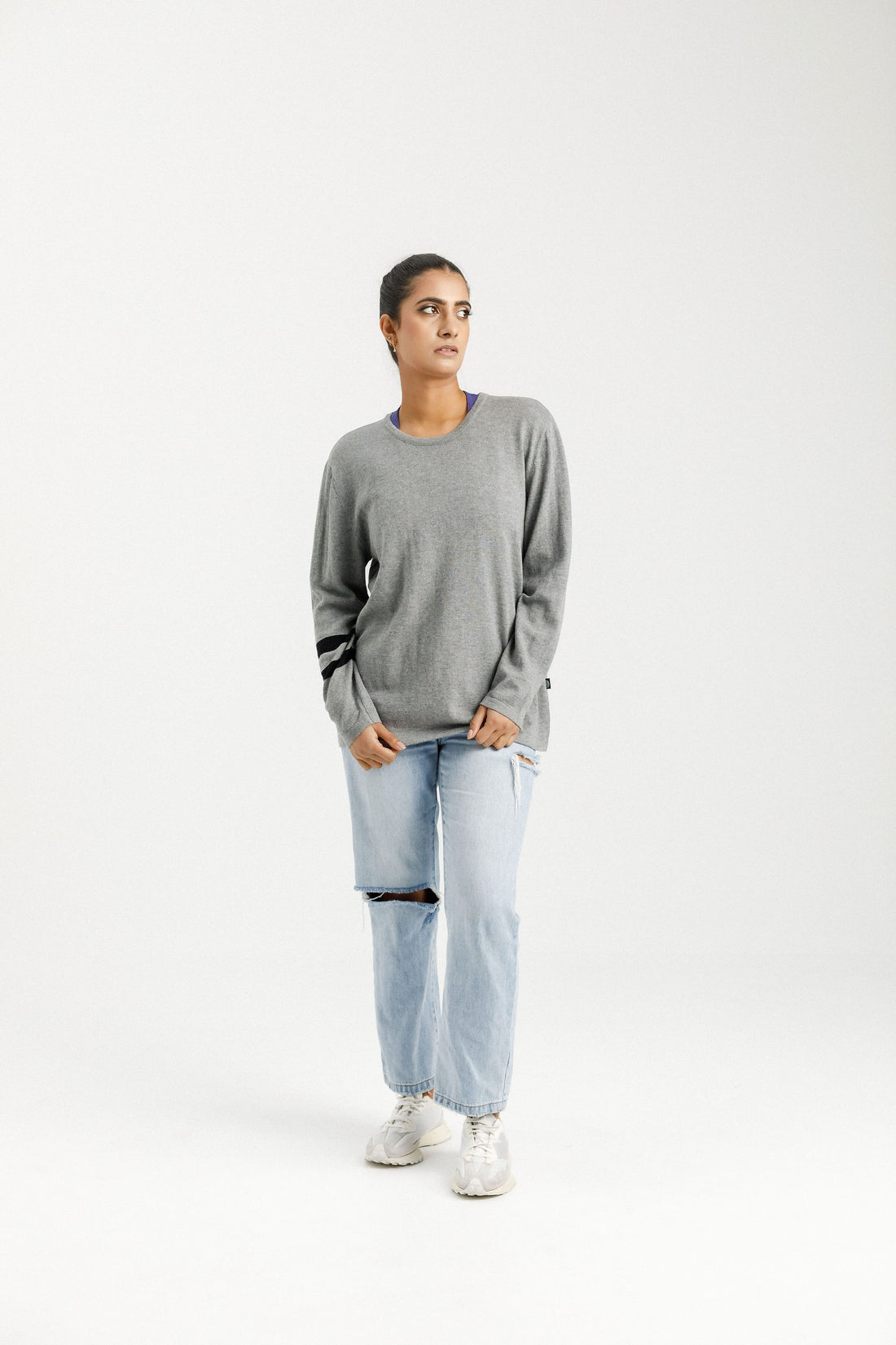 Merino Tee | Charcoal