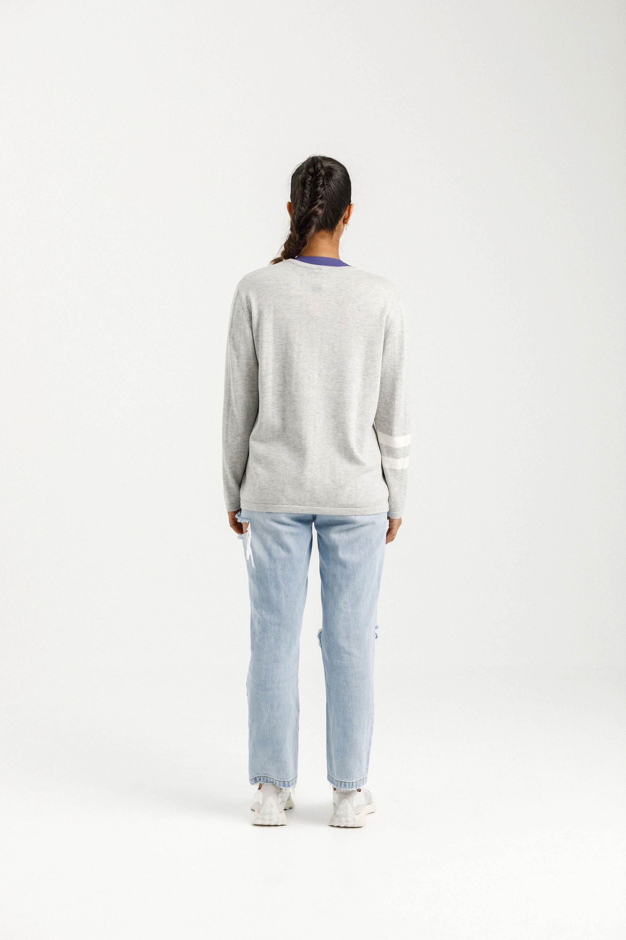 Merino Tee | Grey Marle