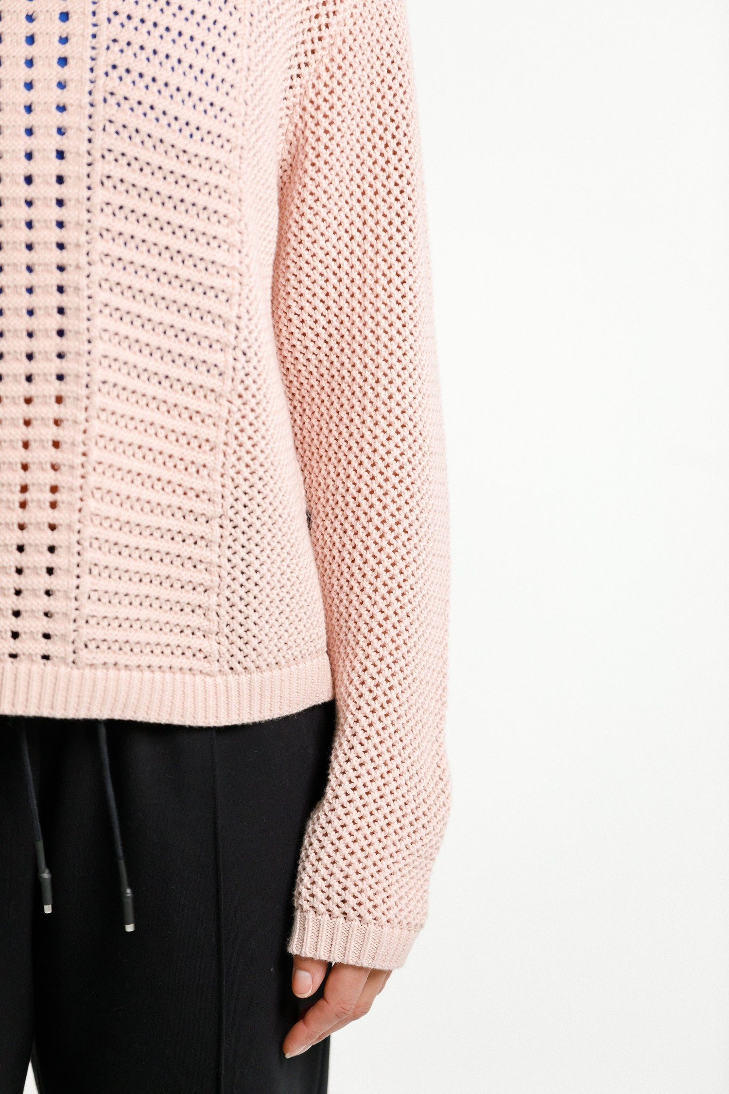 Crochet Long Sleeve Tee | Sale | Peach