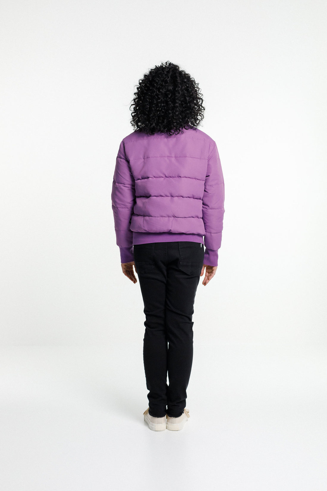 Dawn Puffer Jacket | Cyber Purple