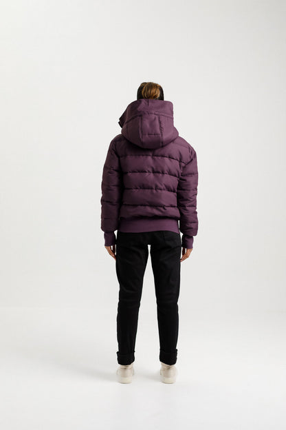 Stadium Puffer Jacket | Plum