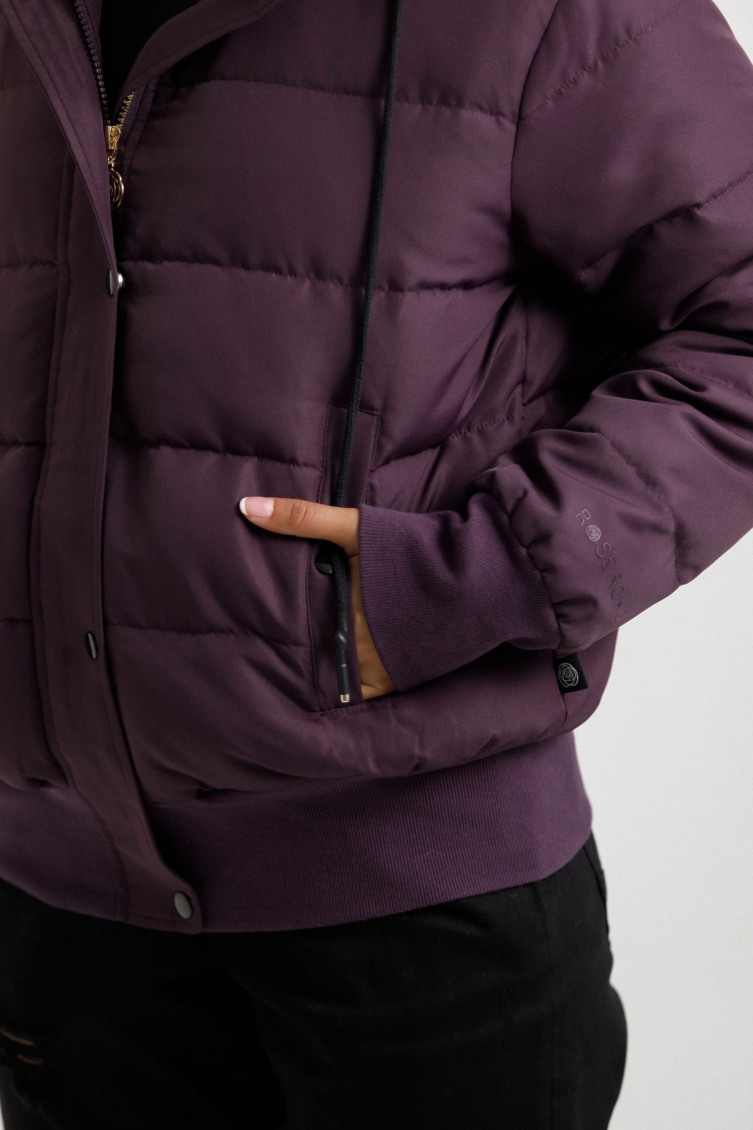 Stadium Puffer Jacket | Plum