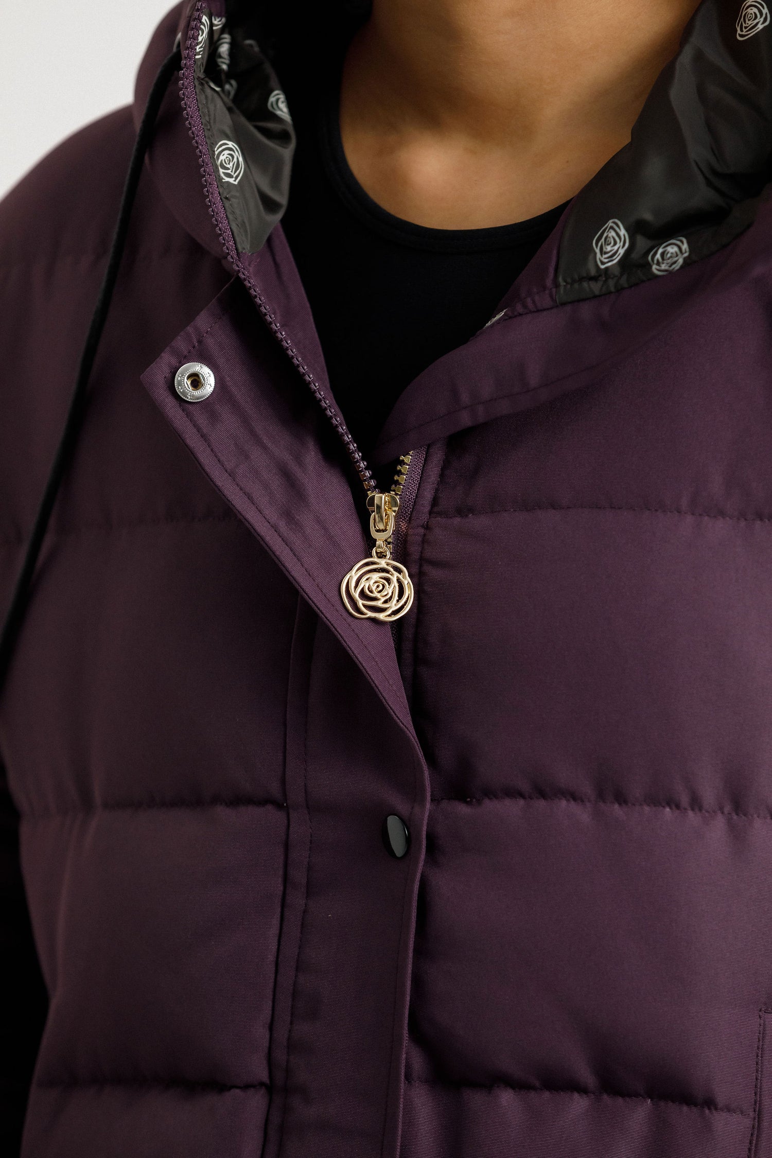 Stadium Puffer Jacket | Plum