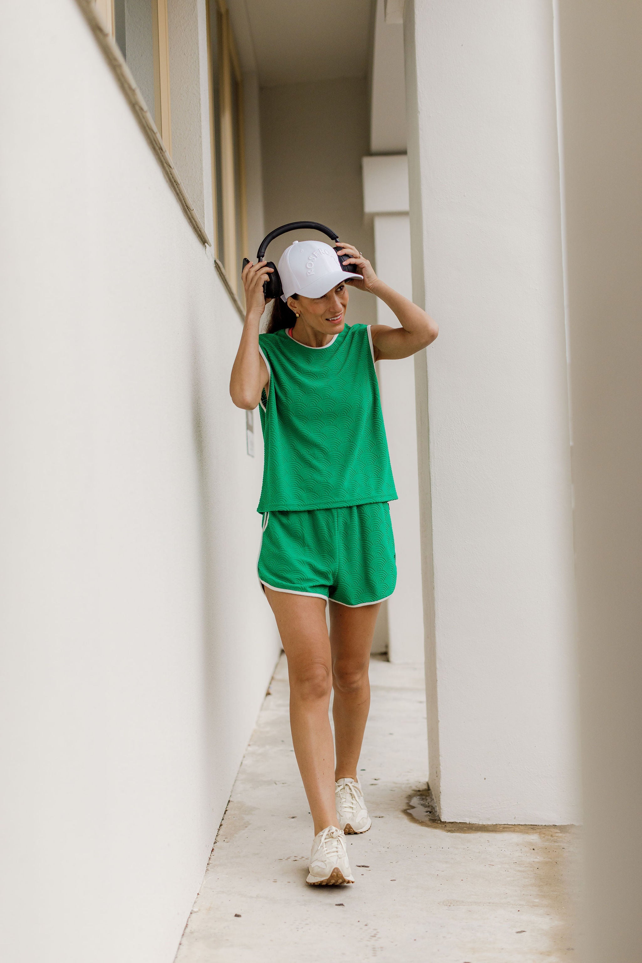 Club Shorts | Kelly Green Towelling