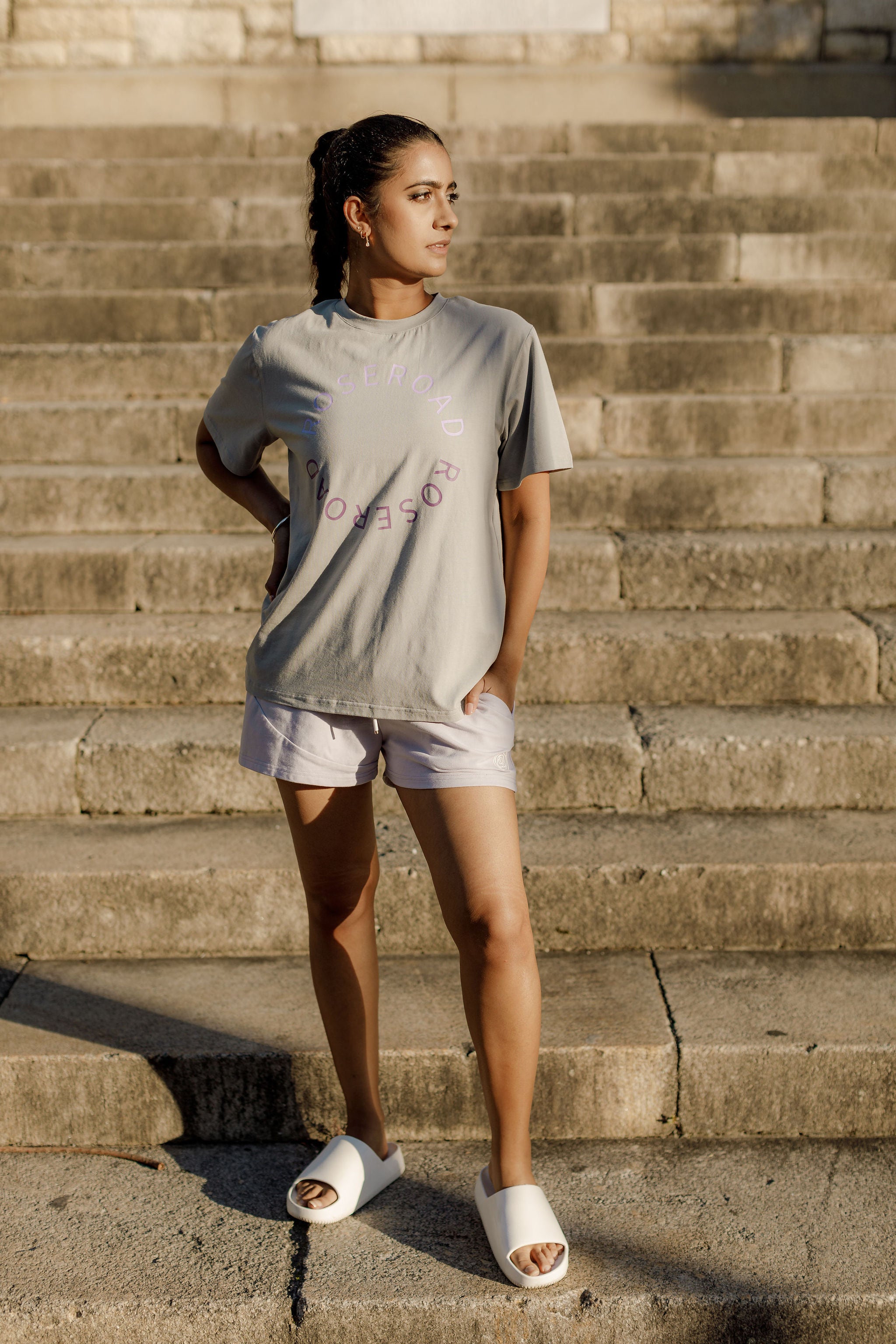 Topher Tee | Pewter