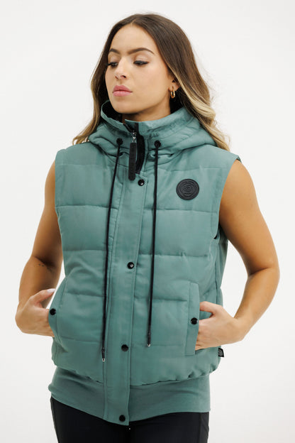 Stadium Puffer Vest | Moss