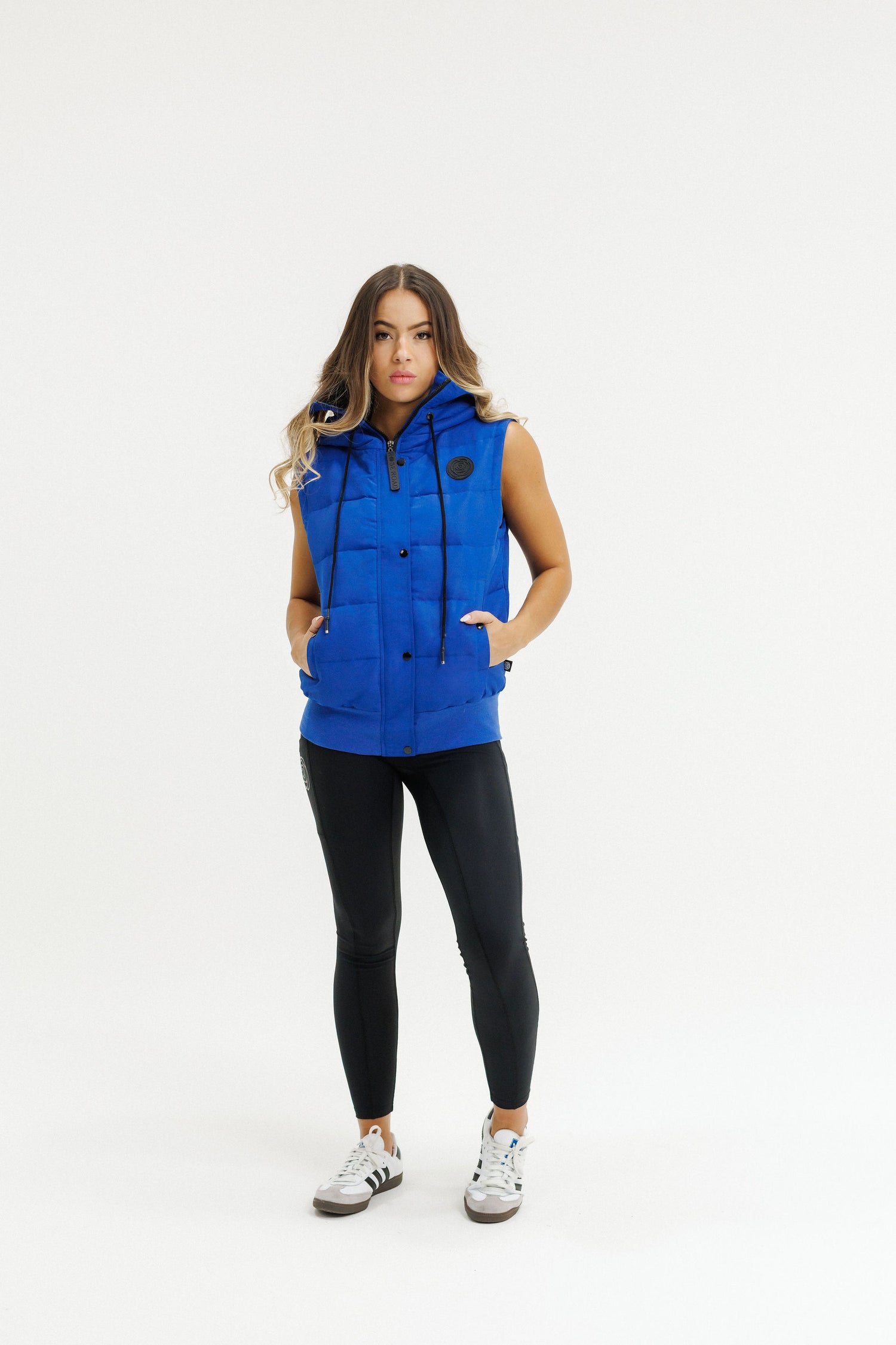 Stadium Puffer Vest | Cyber Blue