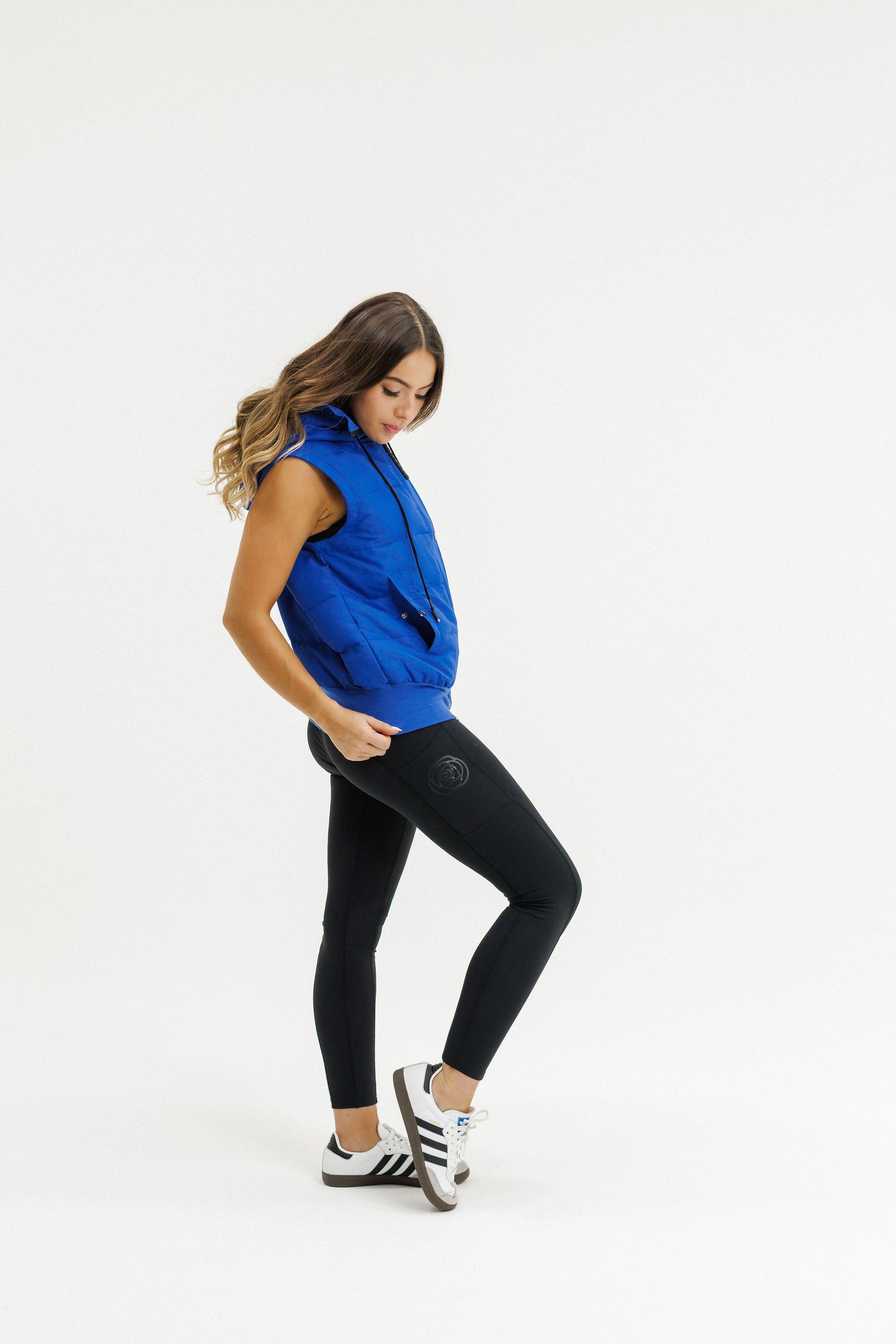 Stadium Puffer Vest | Cyber Blue