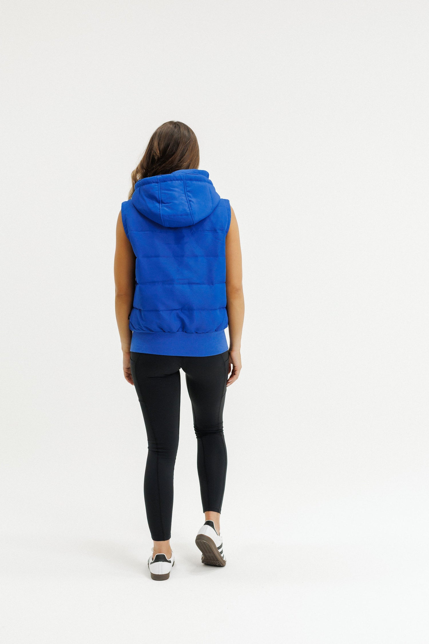 Stadium Puffer Vest | Cyber Blue