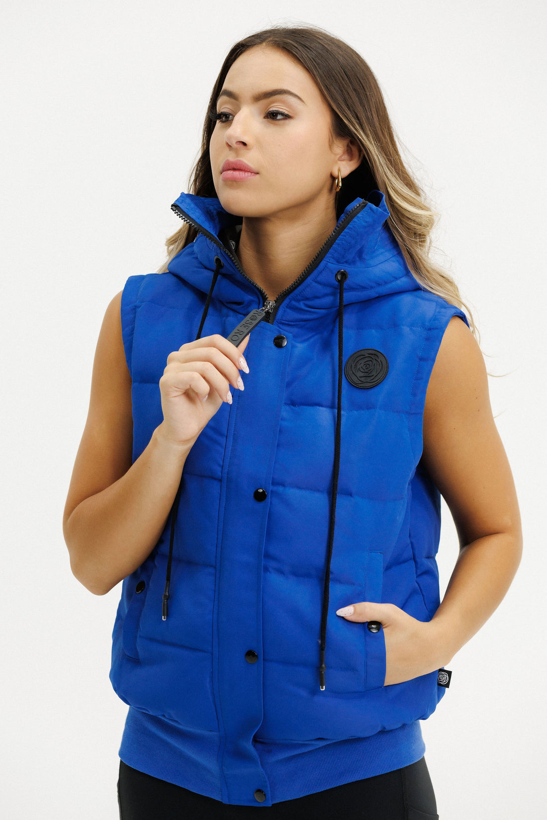 Stadium Puffer Vest | Cyber Blue