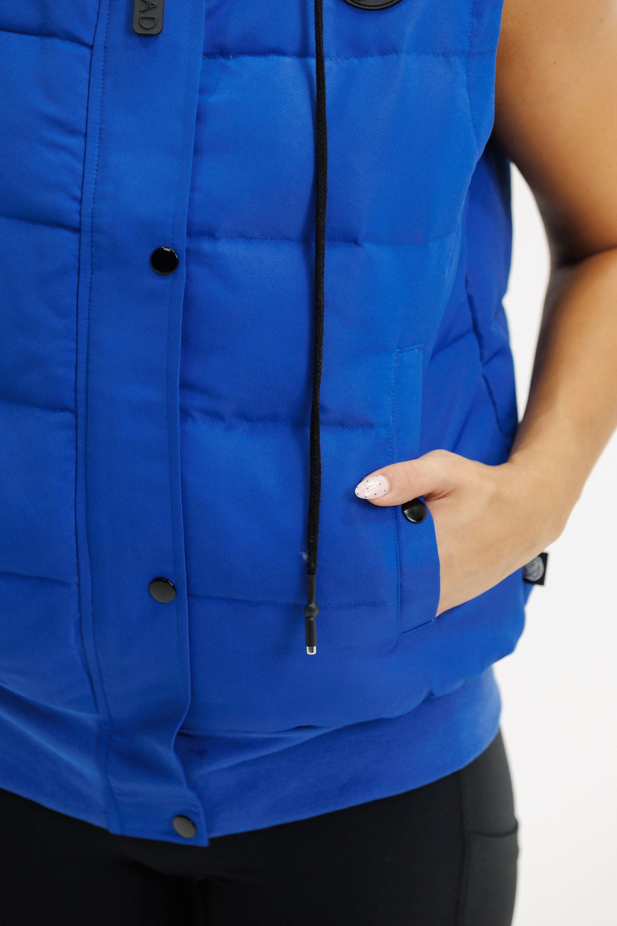 Stadium Puffer Vest | Cyber Blue