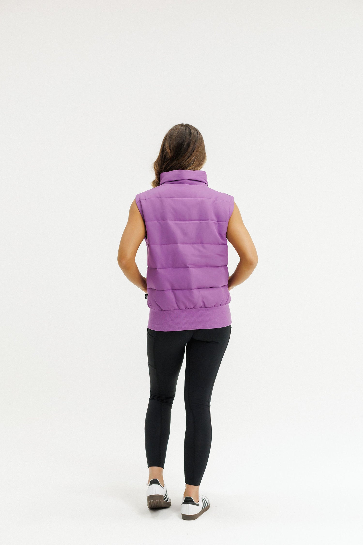 Dawn Puffer Vest | Cyber Purple